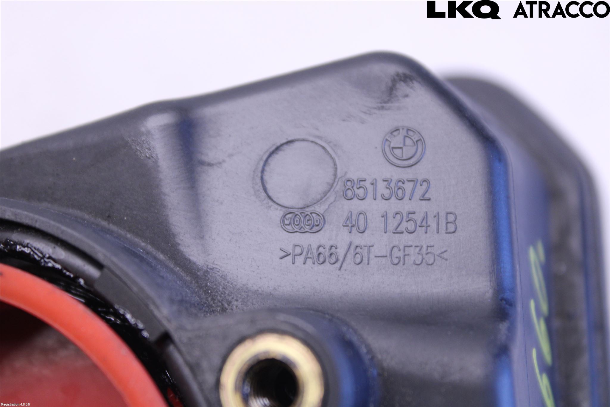 BMW X6 F16 14-19 Inns Gummibelg - Slange