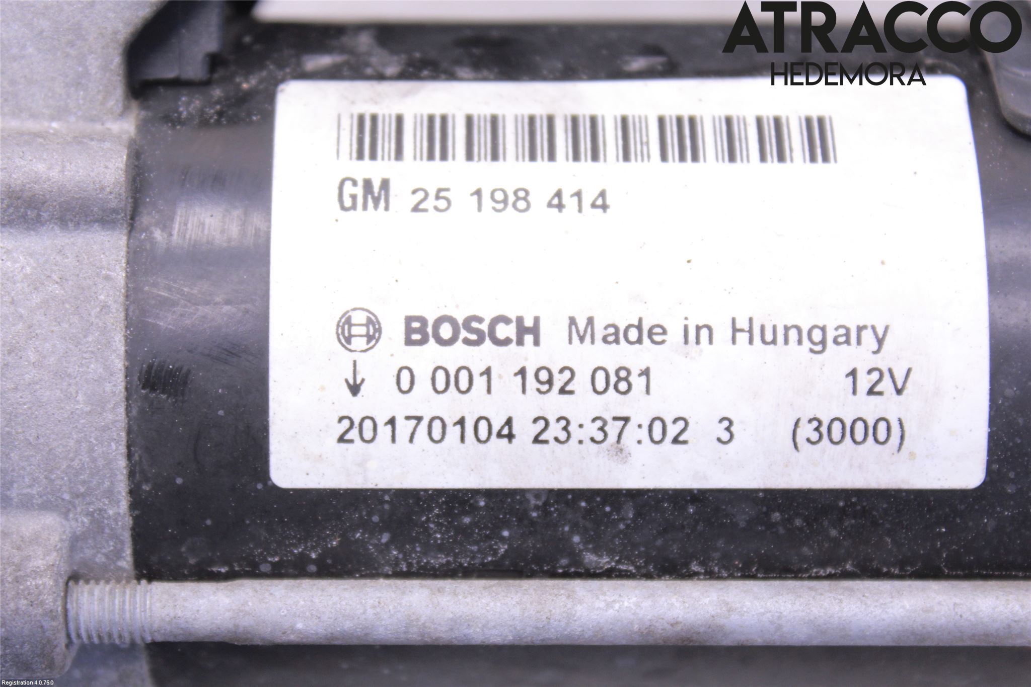 Opel CORSA E 15-19 Startmotor