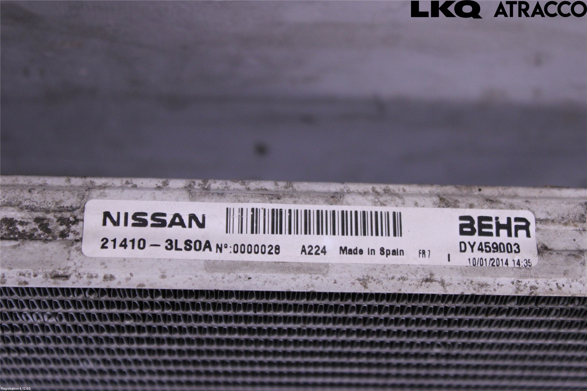 Nissan NV200/NV200 COMBI Radiator Manuell