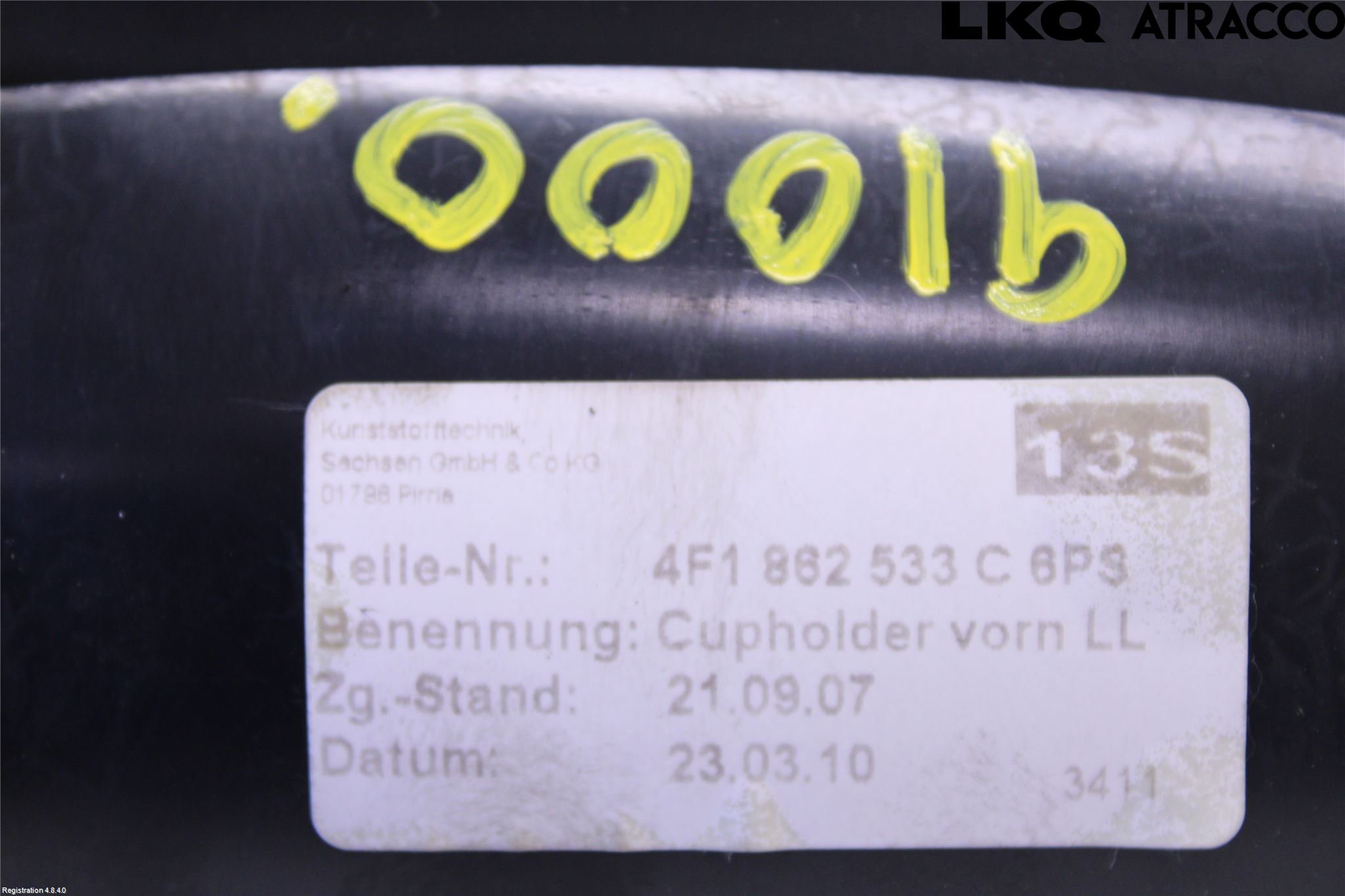 Audi A6/S6     05-11 Innr Koppholder