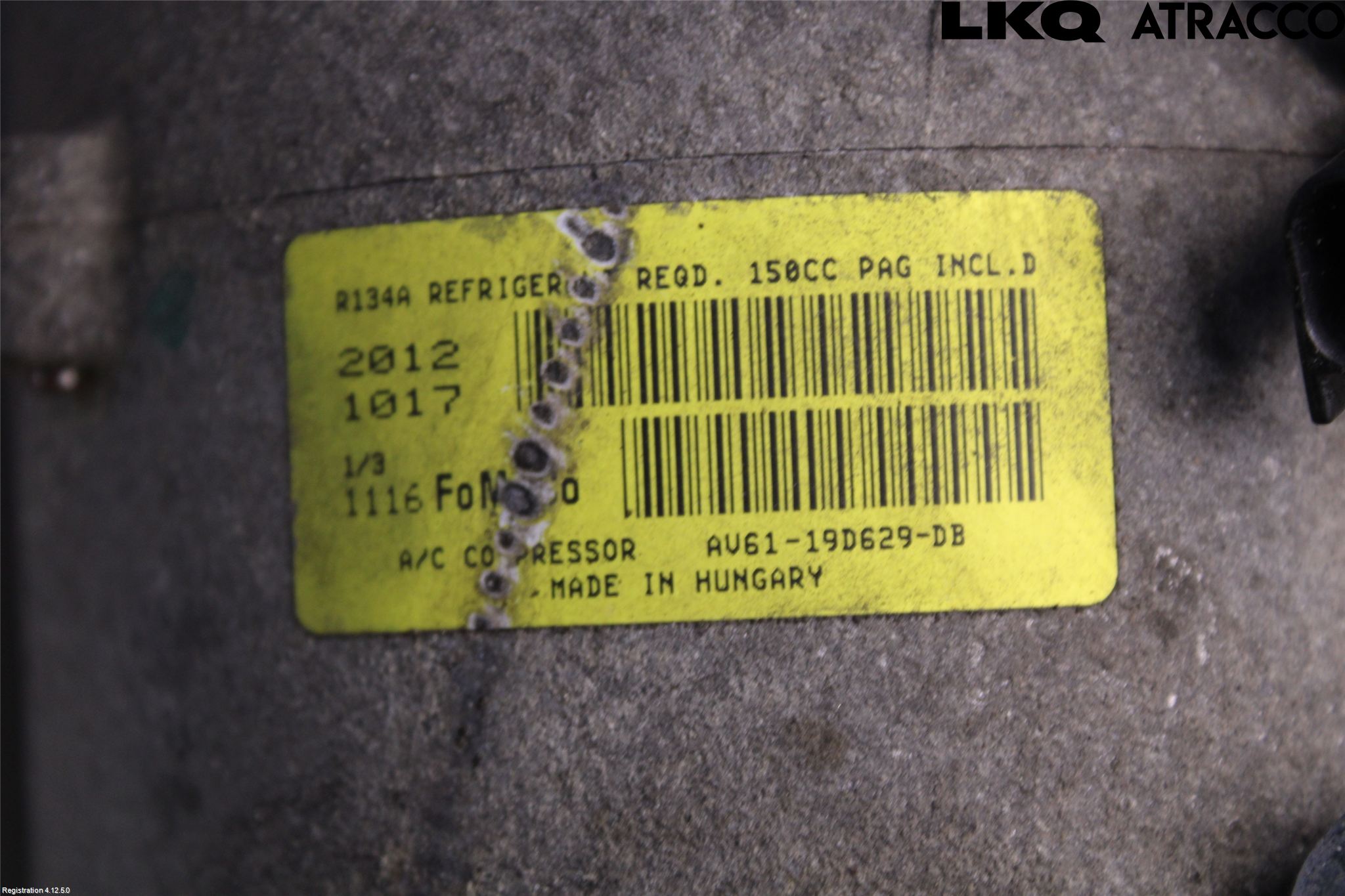 Ford MONDEO 07-15 Varme Ac Kompressor