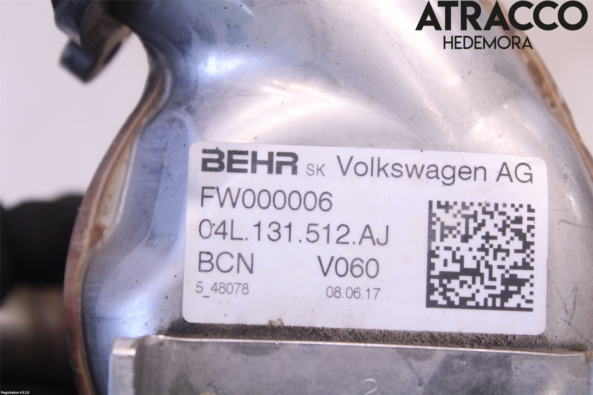 Volkswagen VW CADDY 16-20 Eksos Kjøler