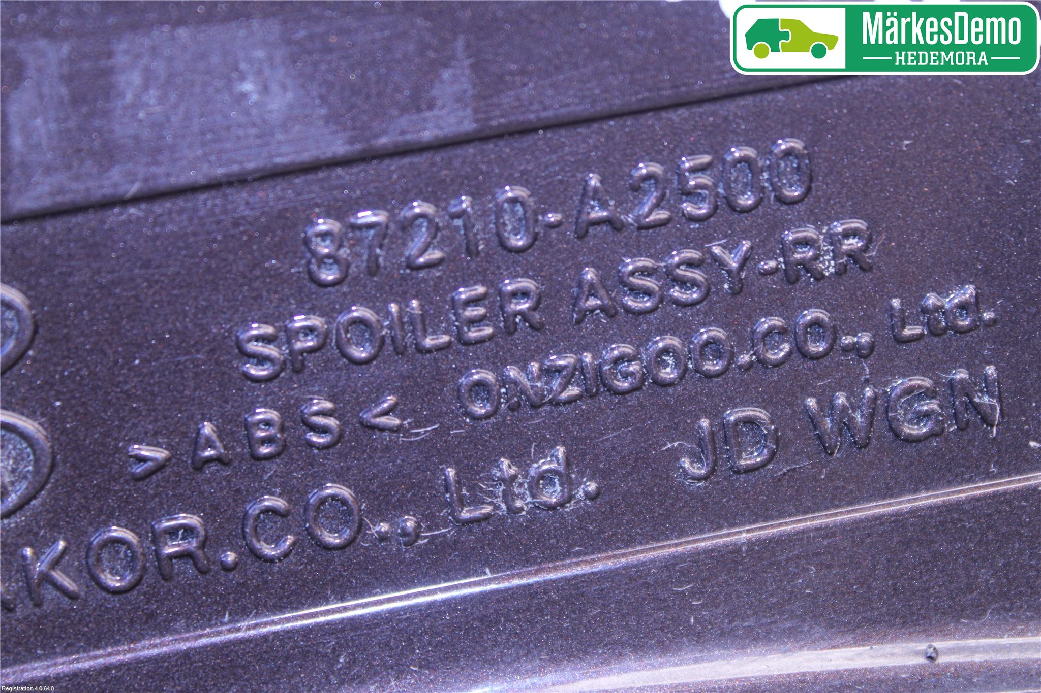 Kia CEED 12-18 Spoiler Bakluke