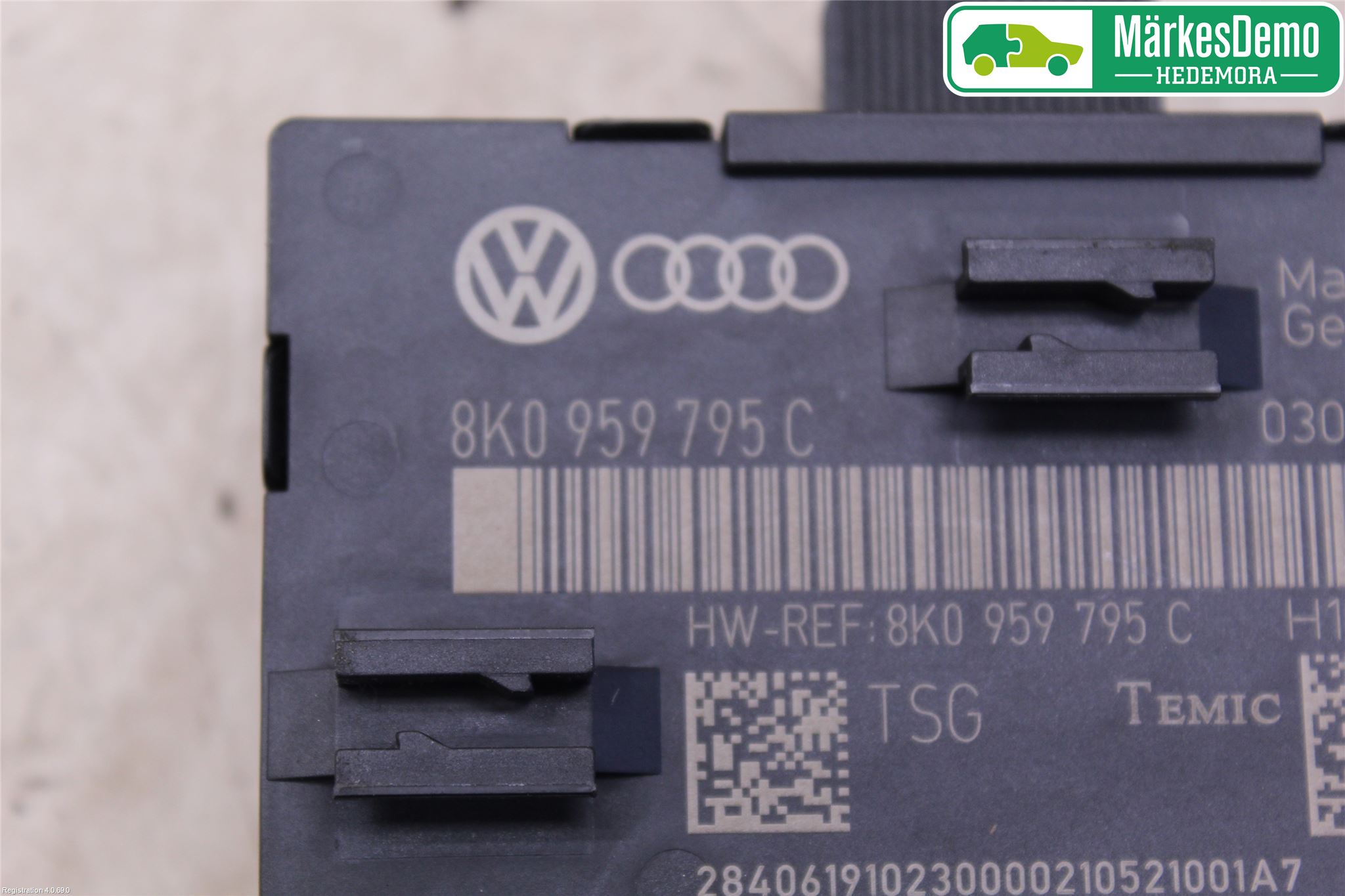 Audi A4/S4 08-11 Styreenhet Dør