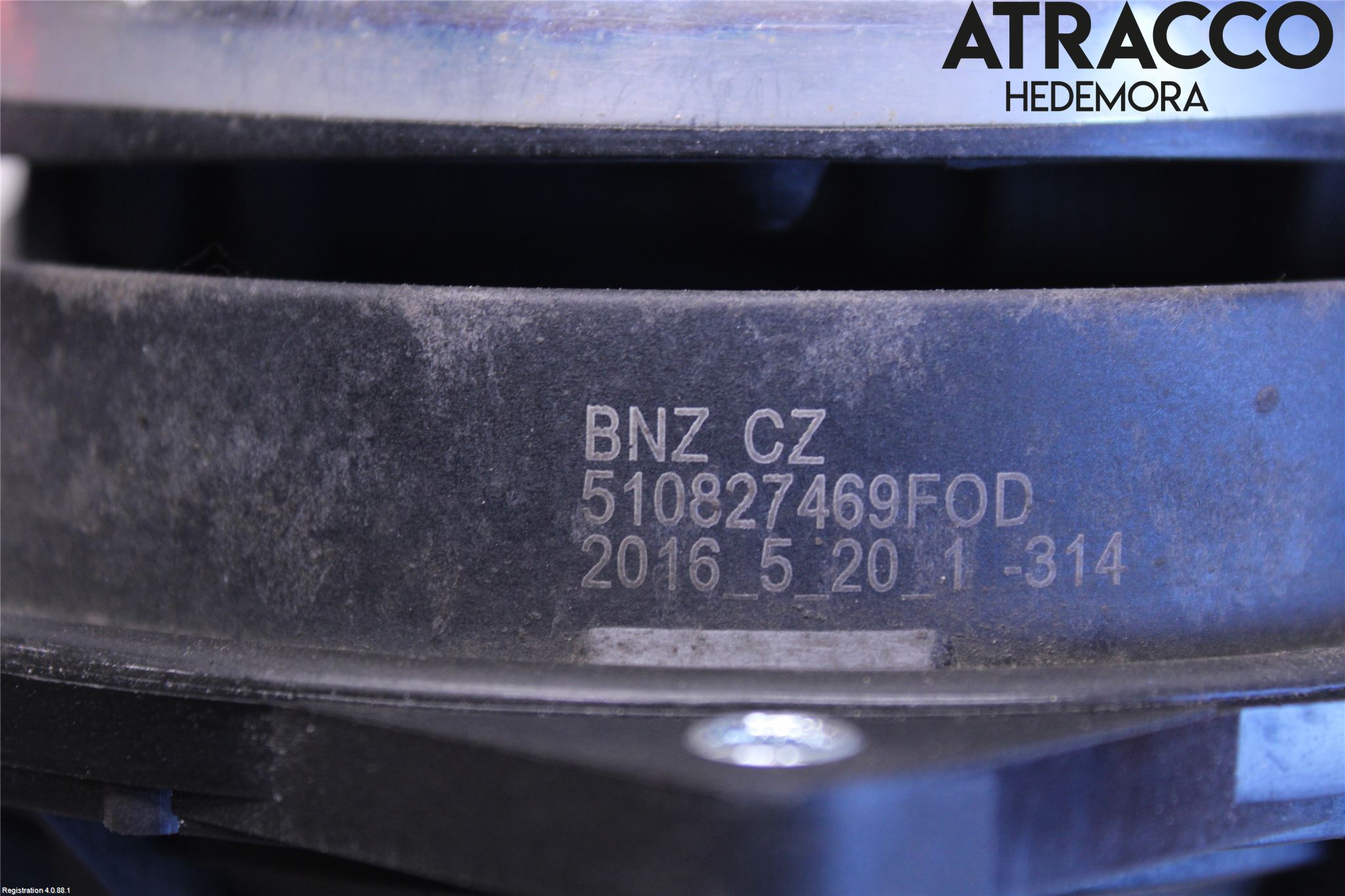 Volkswagen VW PASSAT 15-19 Bakluke Handtak Ytre