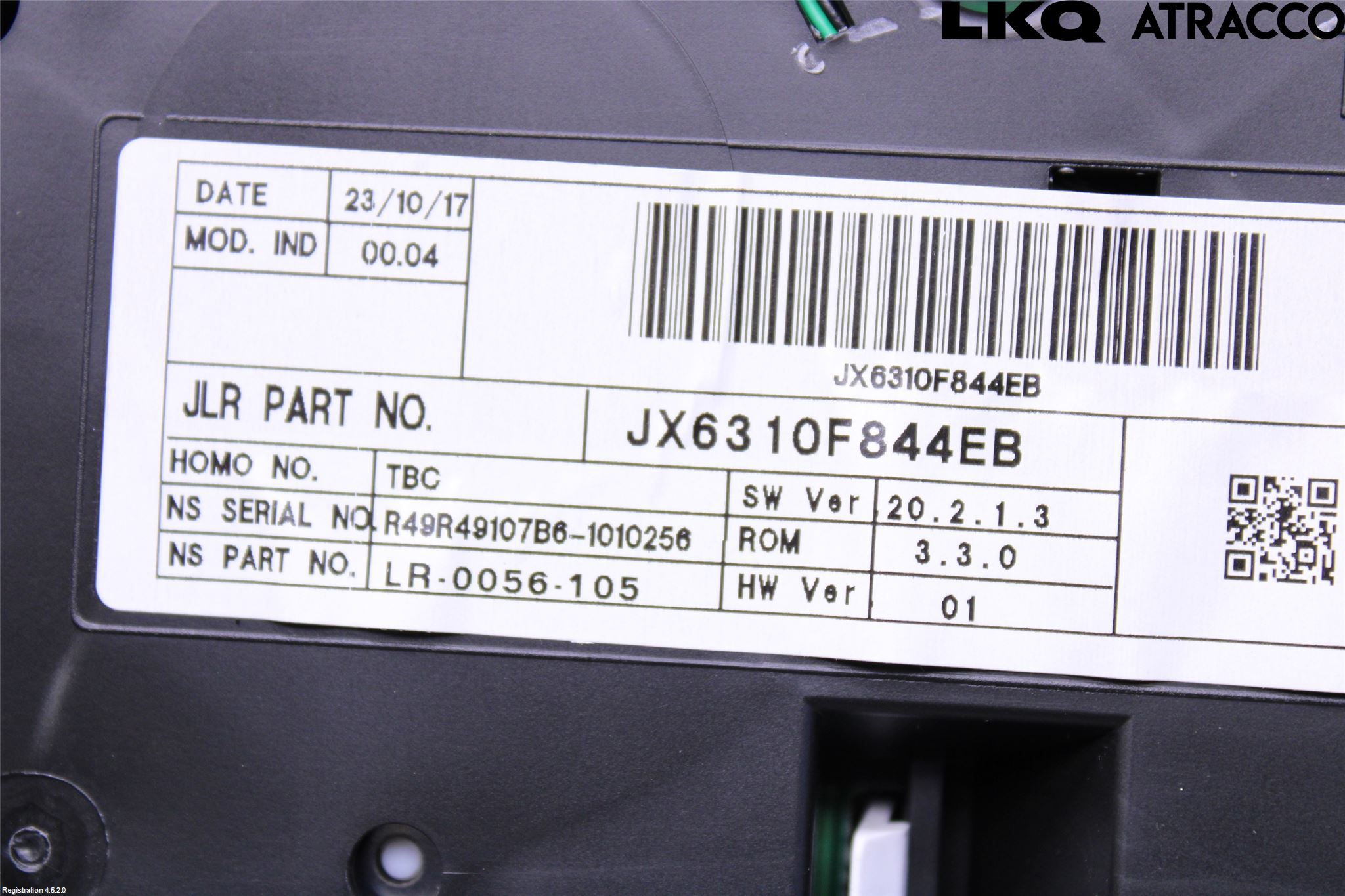 Jaguar XF (X260) 16-24 Instr Kombinert
