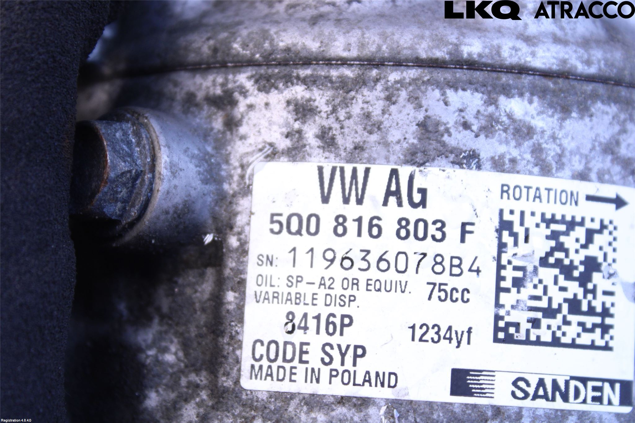 Seat LEON 13-20 Varme Ac Kompressor