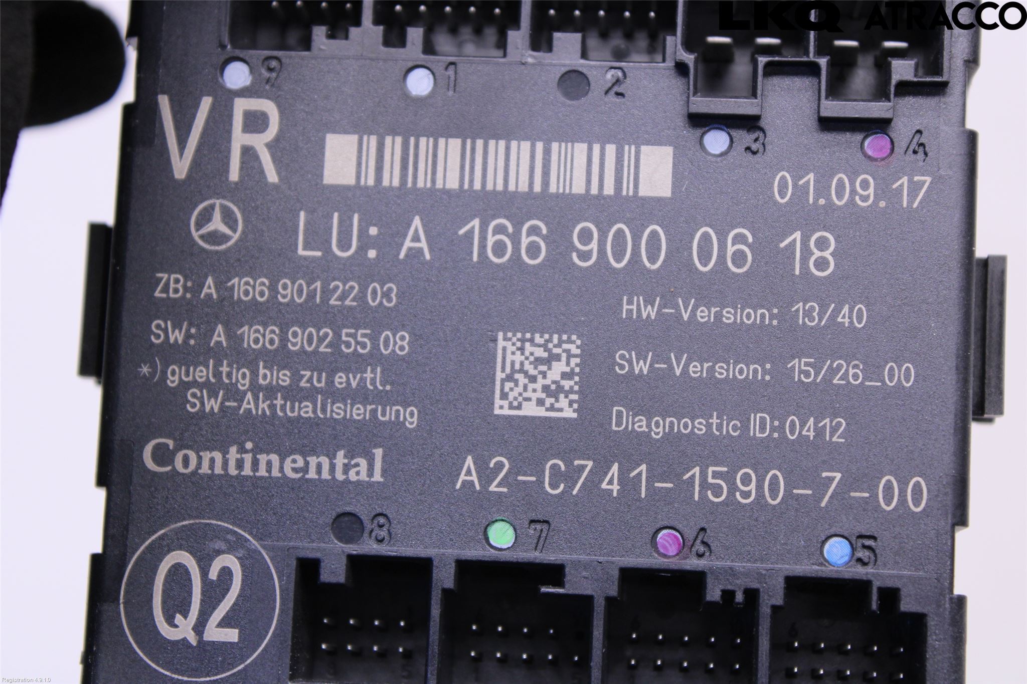 Mercedes-Benz MB ML/GLE-KLASS (W166) 12-18 Styreenhet Dør