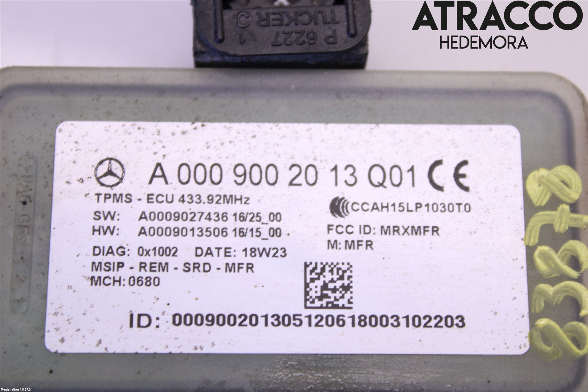 Mercedes-Benz MB E-KLASS (W213) 16-23 Giver Dekktrykk