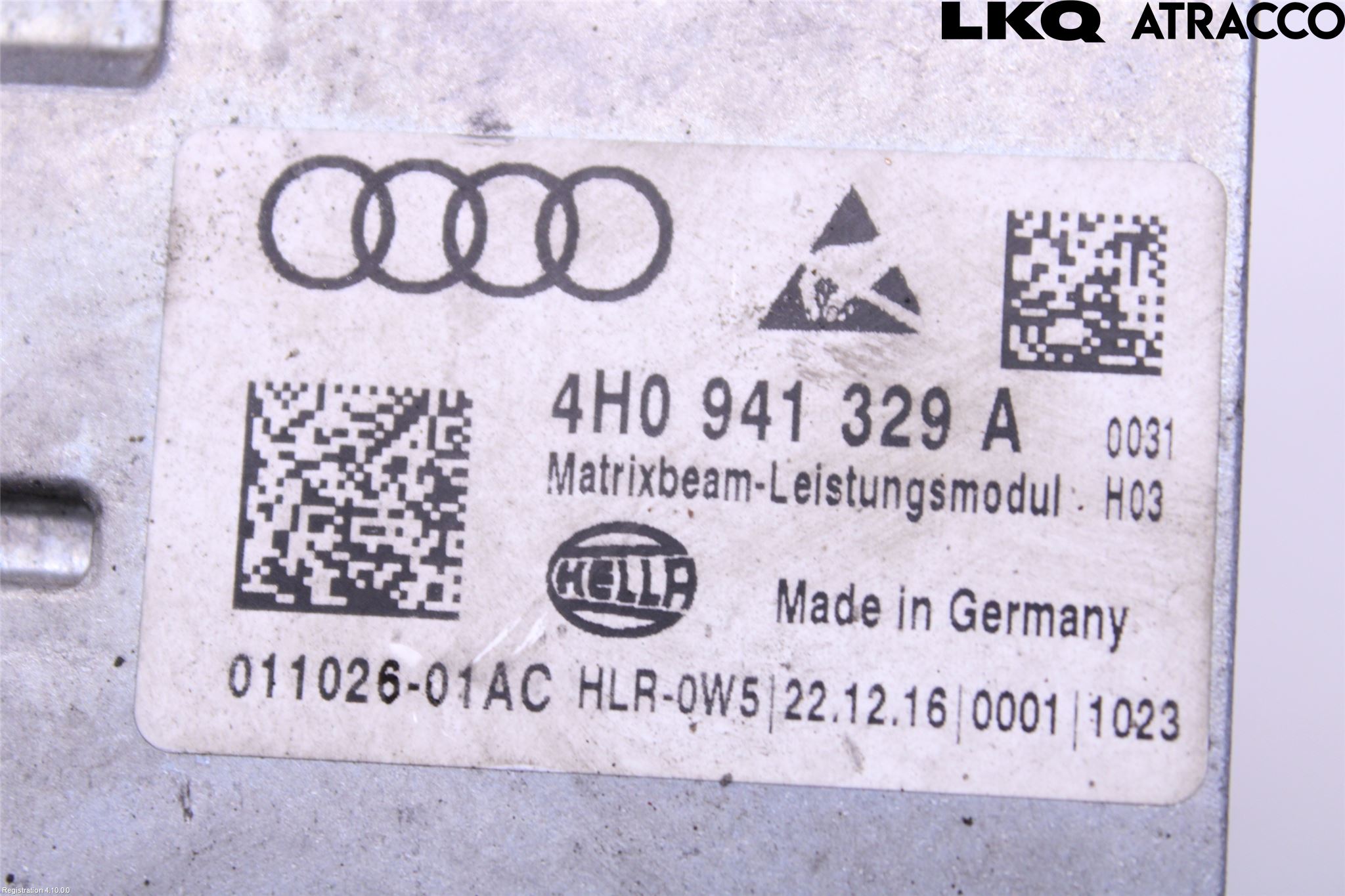 Audi A7/S7 4G 11-17 Styreenhet Xenon