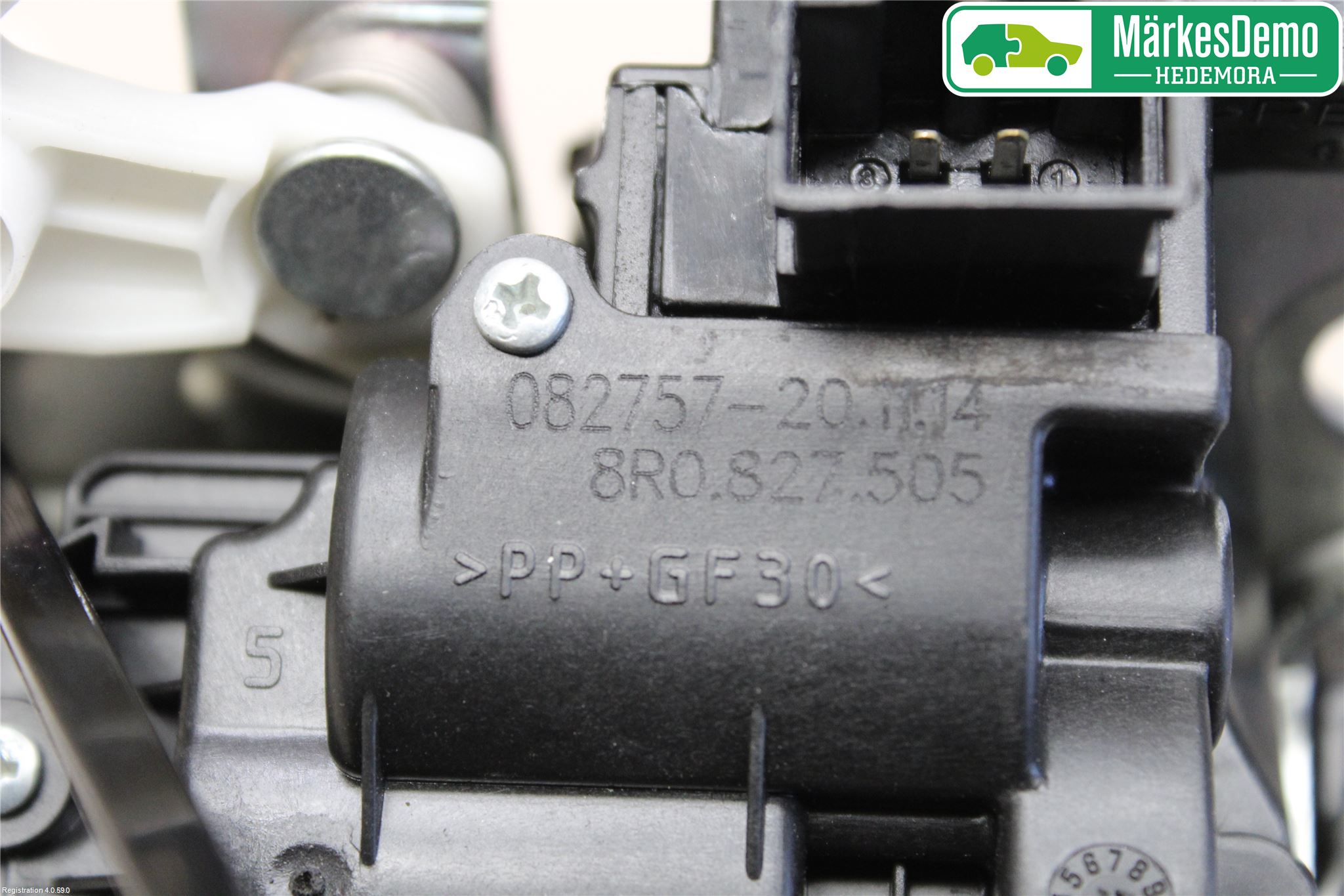 Audi A3/S3 8V 13-20 Bakluke-Lokk Låsekasse
