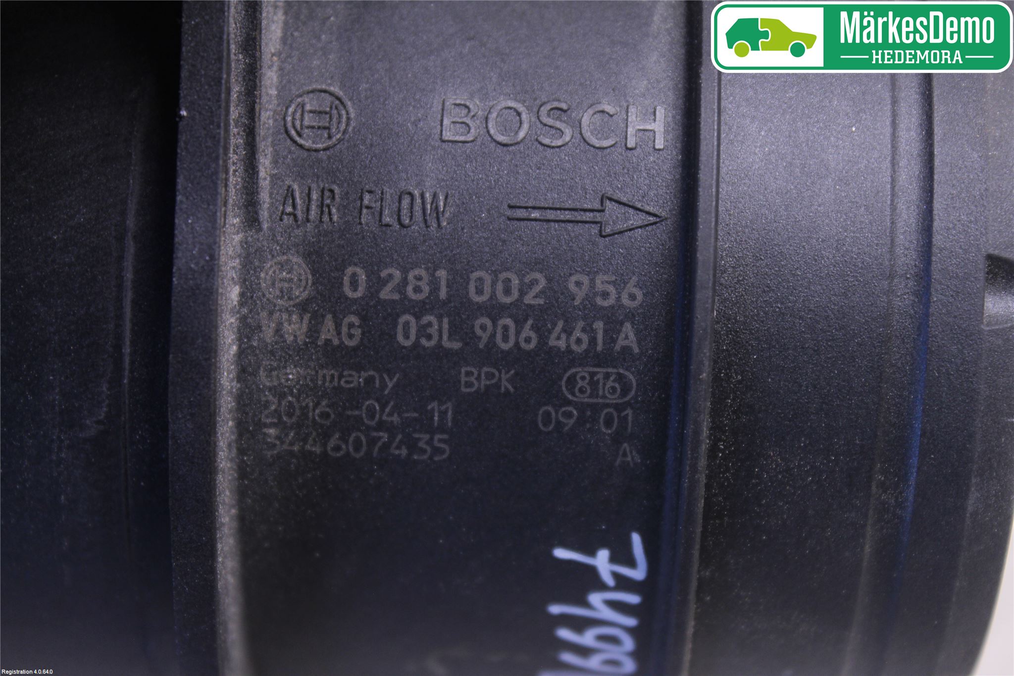 Audi A4/S4 B9 16-19 Inns Luftmassemåler