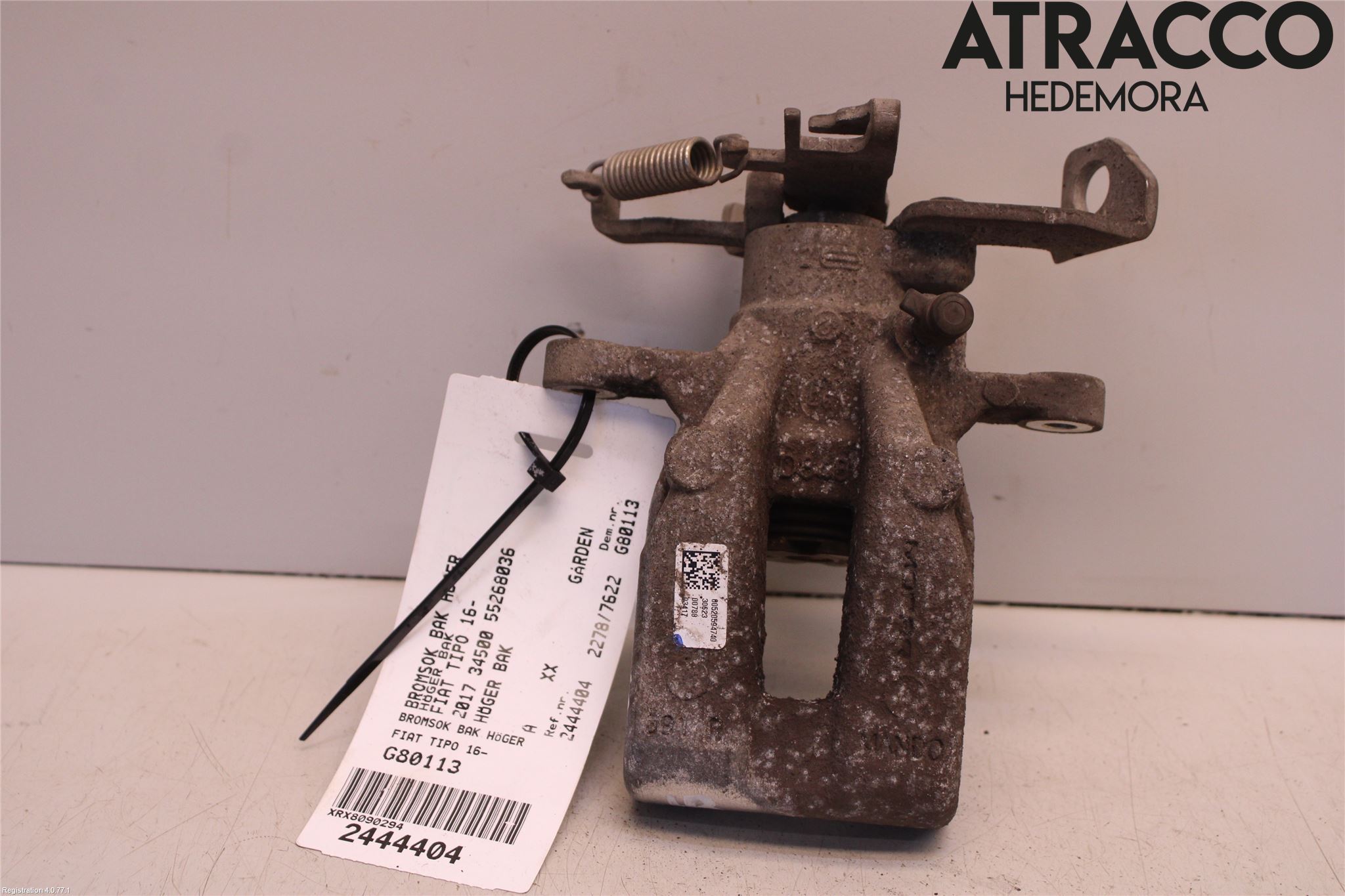 Fiat TIPO/CROSS 16- Bremsecaliper Bak Høyre