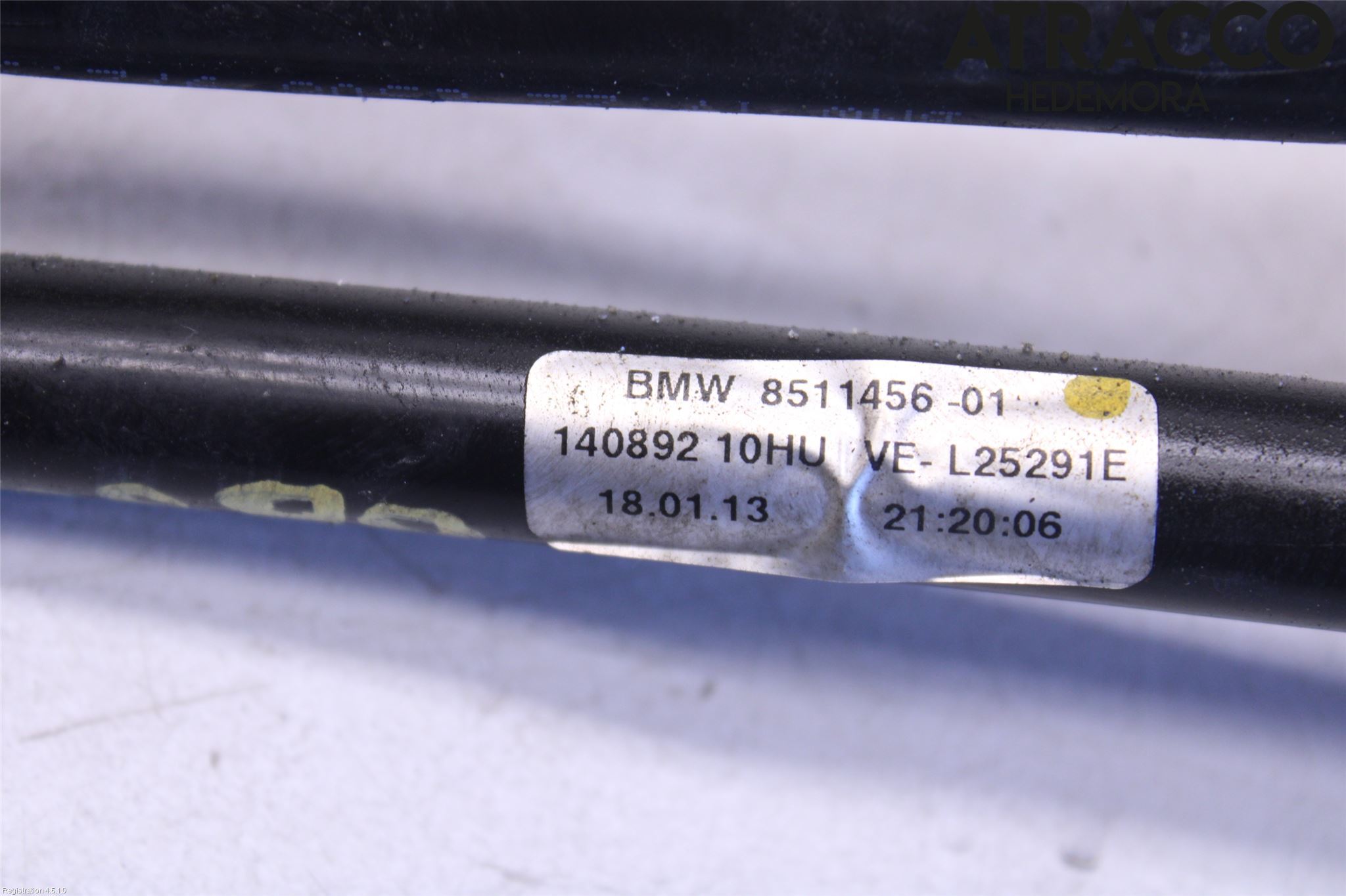 BMW 3 F30/F31/F80 12-19 Gearkasse Oljerør-Slange