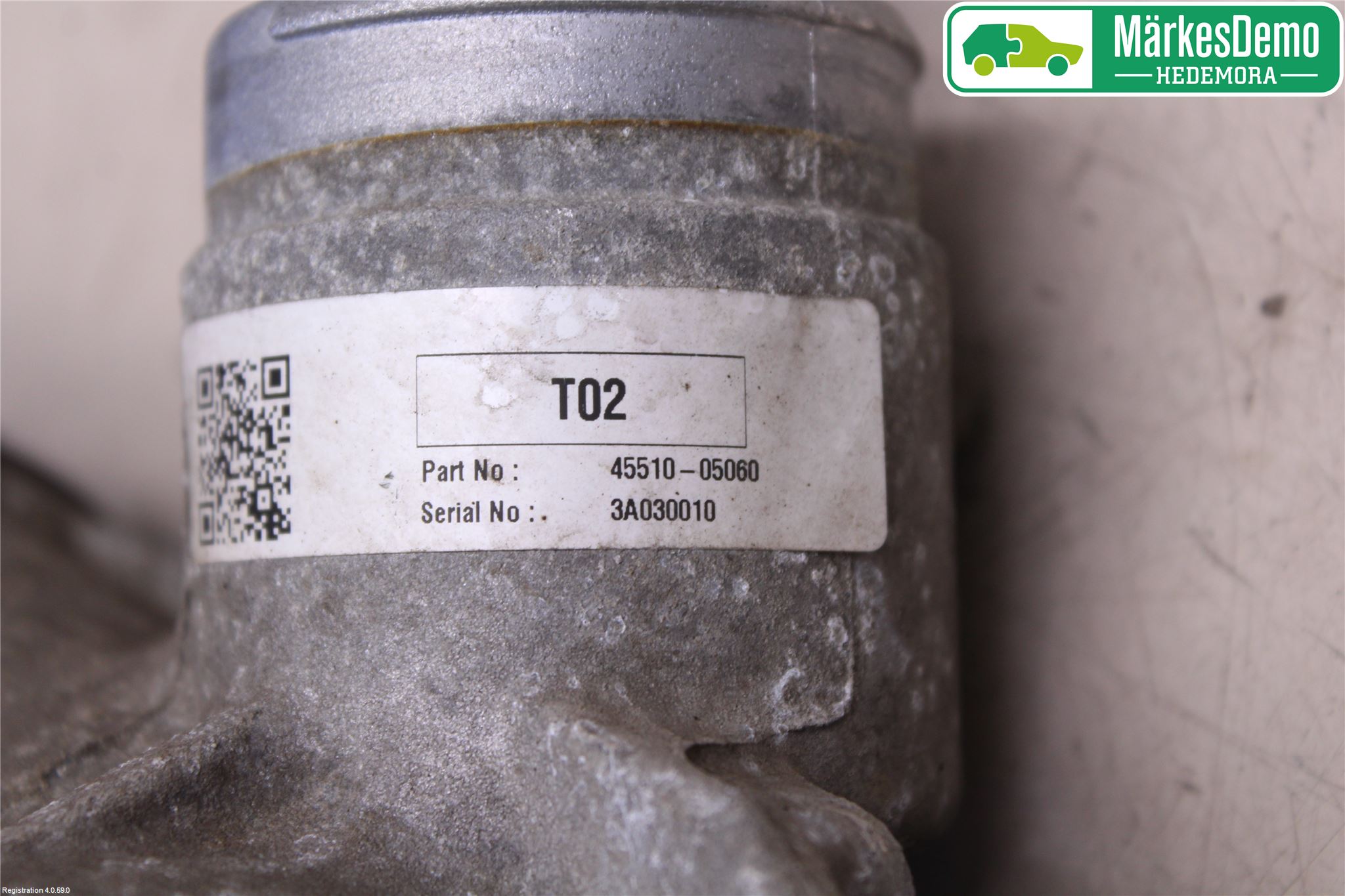 Toyota AVENSIS 09-15 Servo Snekke - Tannstang