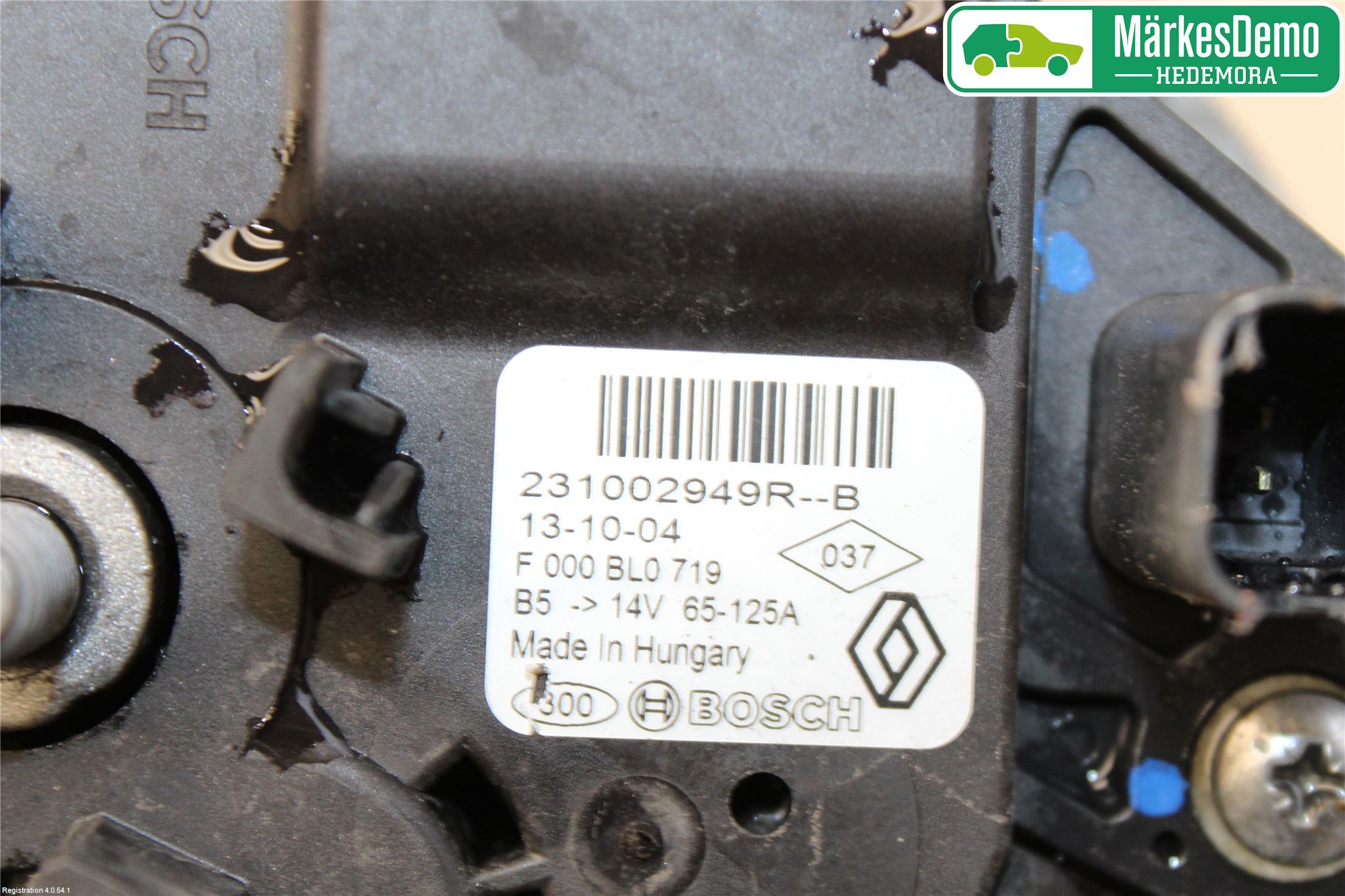 Dacia SANDERO/STEPWAY 13-20 Dynamo