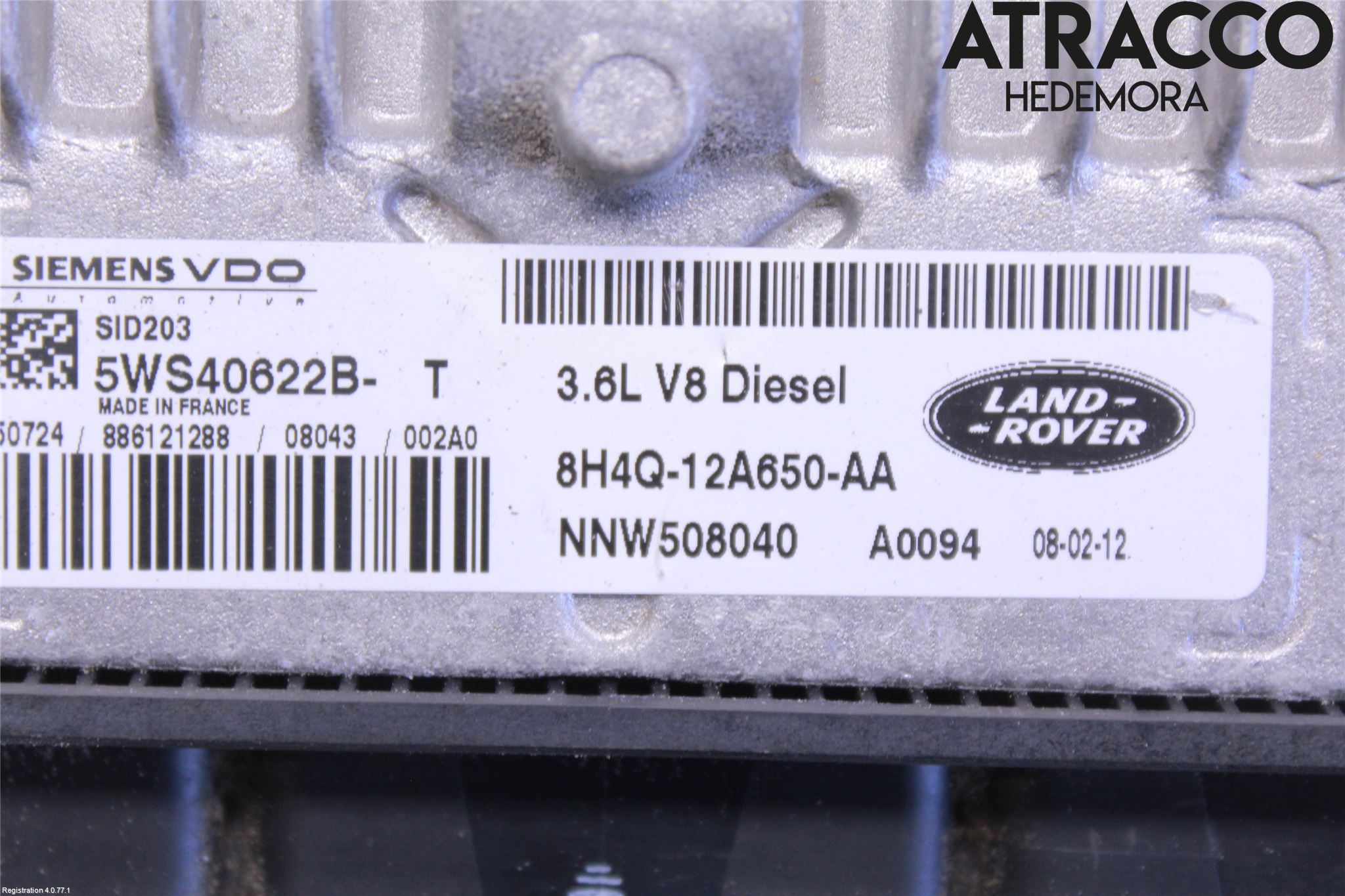 Landrover RANGE ROVER SPORT (L320) 05-09 Styreenhet Dieselpumpe