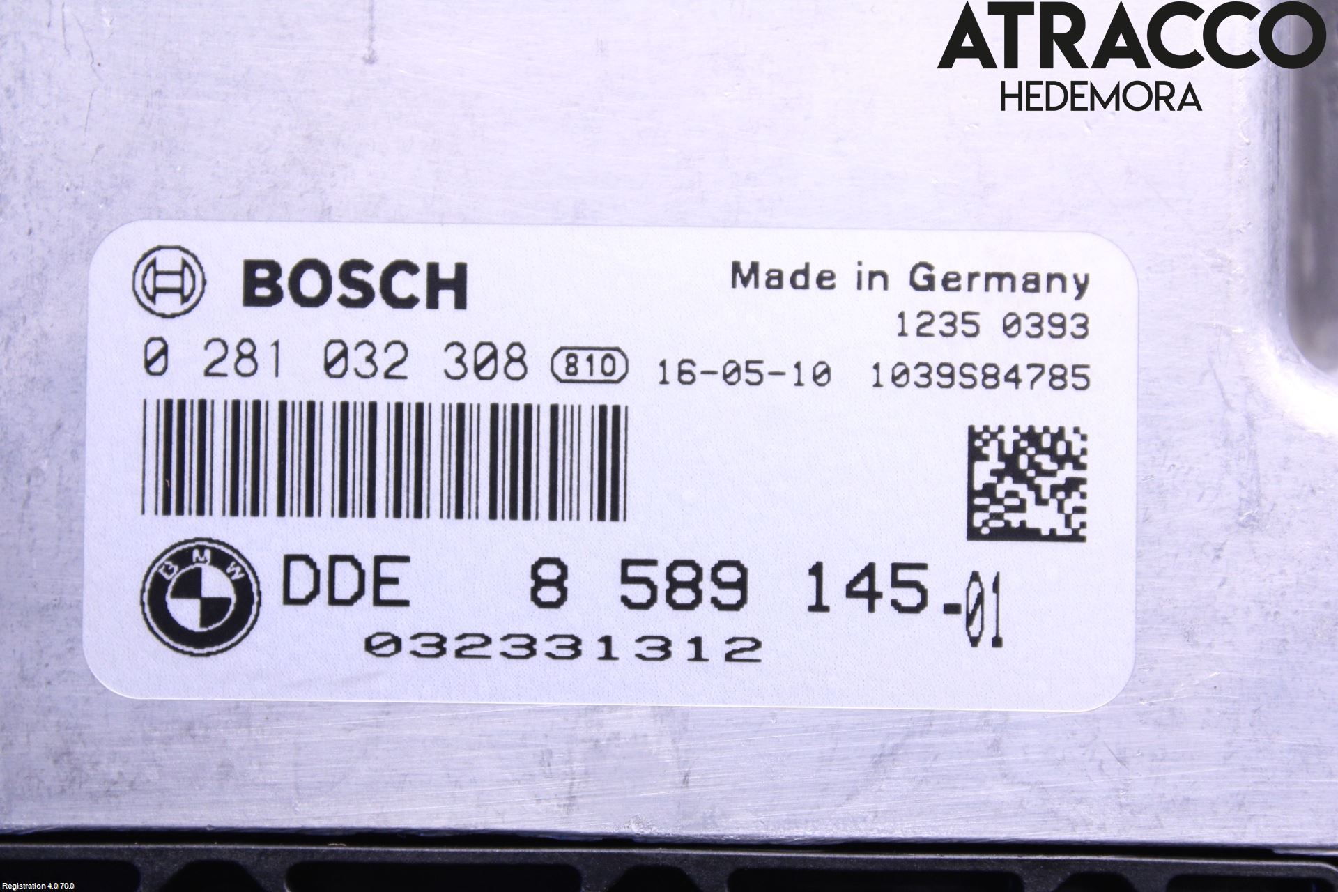 BMW 1 F20/F21 11-19 Styreenhet Dieselpumpe