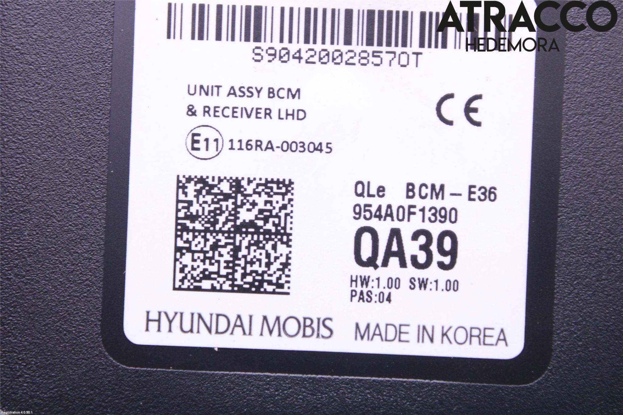 Kia SPORTAGE (QL) 16-21 Styreenhet Øvrig