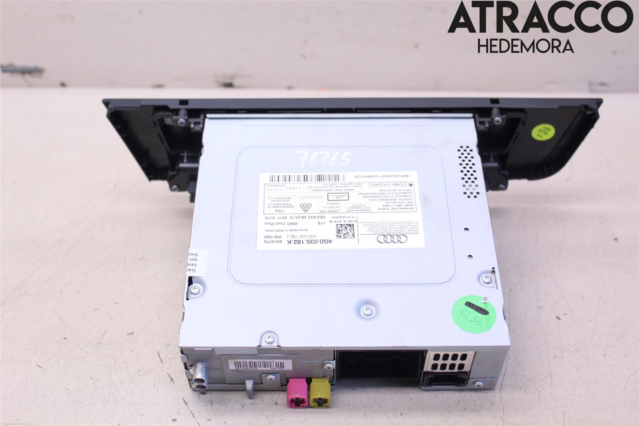 Audi A6/S6 4G 11-18 Stereo Radio Med Cd