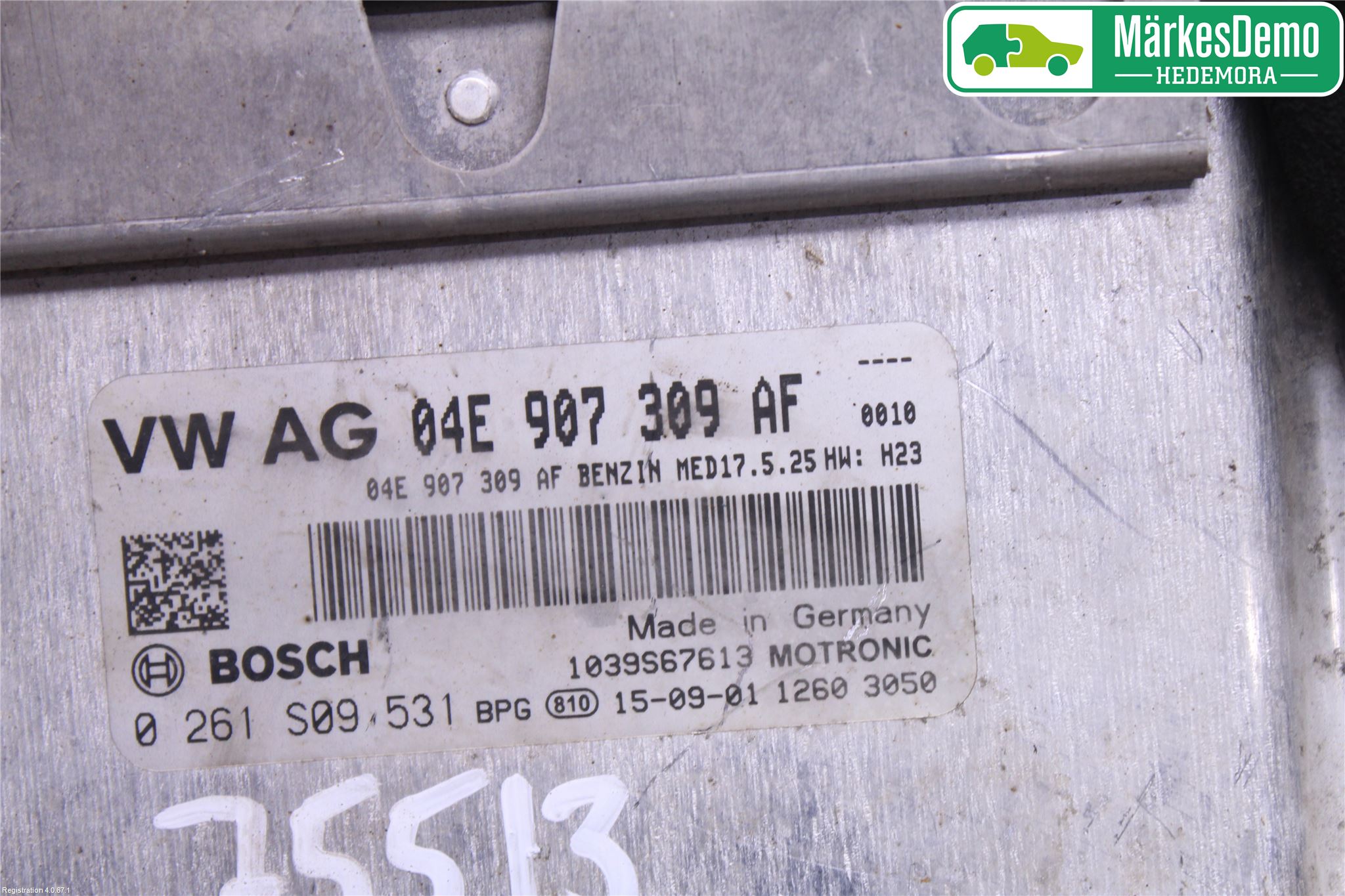 Volkswagen VW POLO 10-17 Styreenhet Innsprøytning