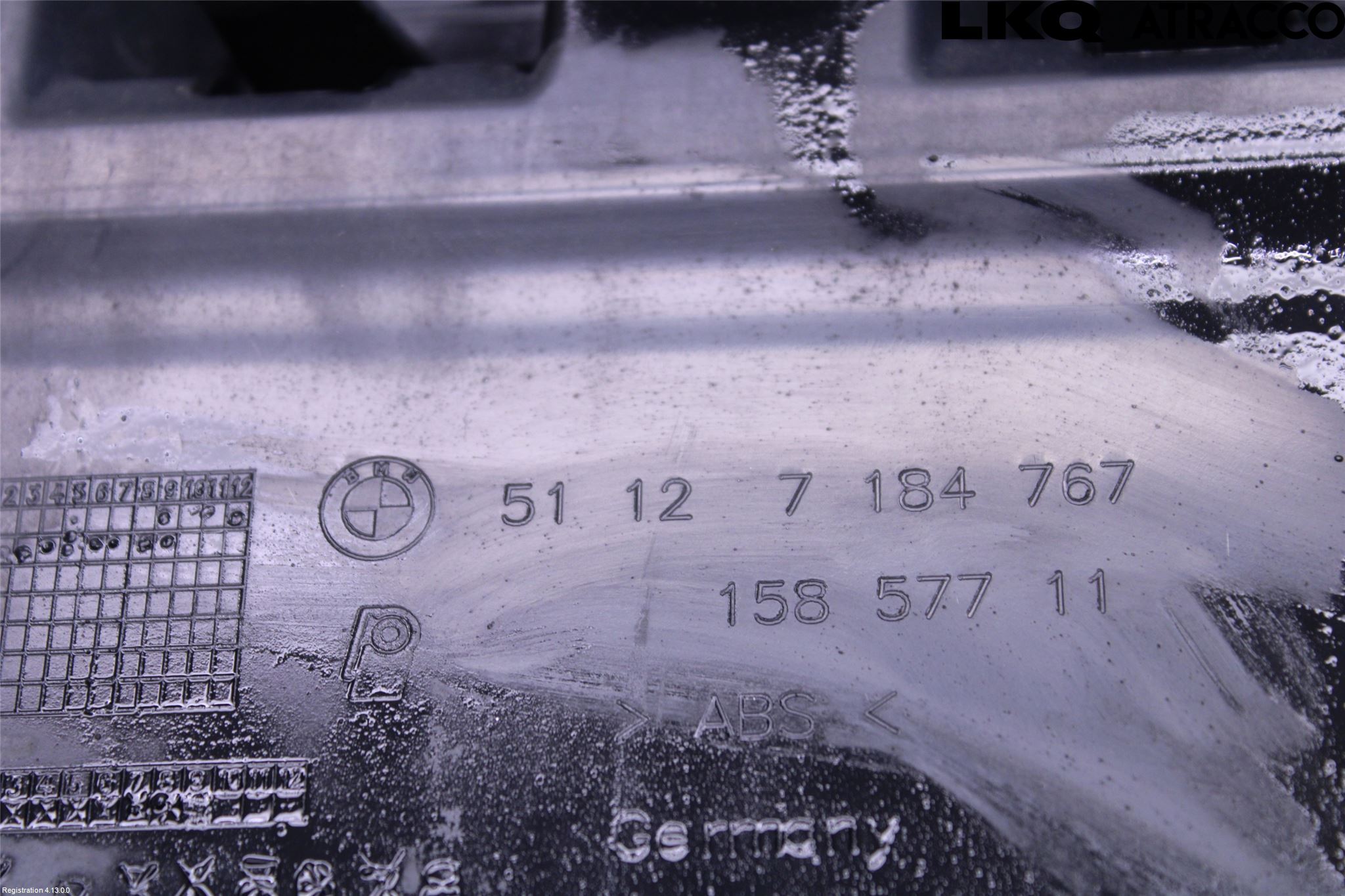 BMW 5 F10/F11/F18 09-17 Støtfangerfeste Bak Venstre