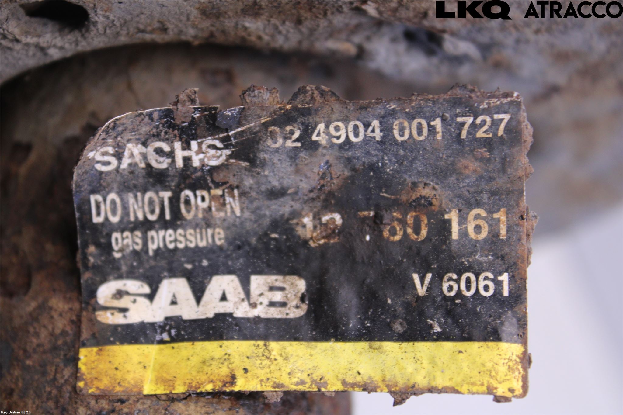 Saab 9-5     06-10 Fjærbein Foran Venstre
