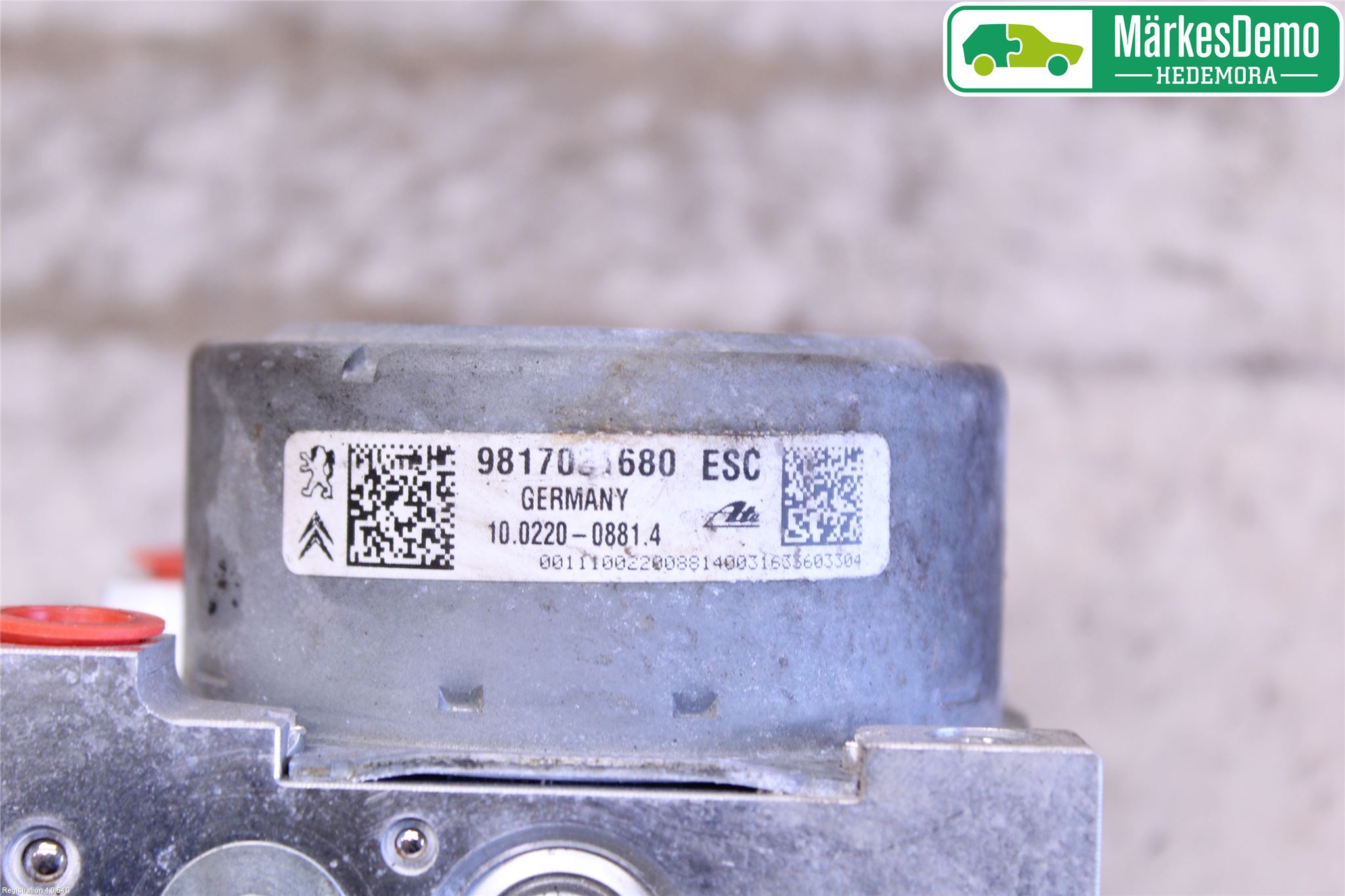 Peugeot PEUGOT 208 16-19 Abs Hydraulikkaggregat