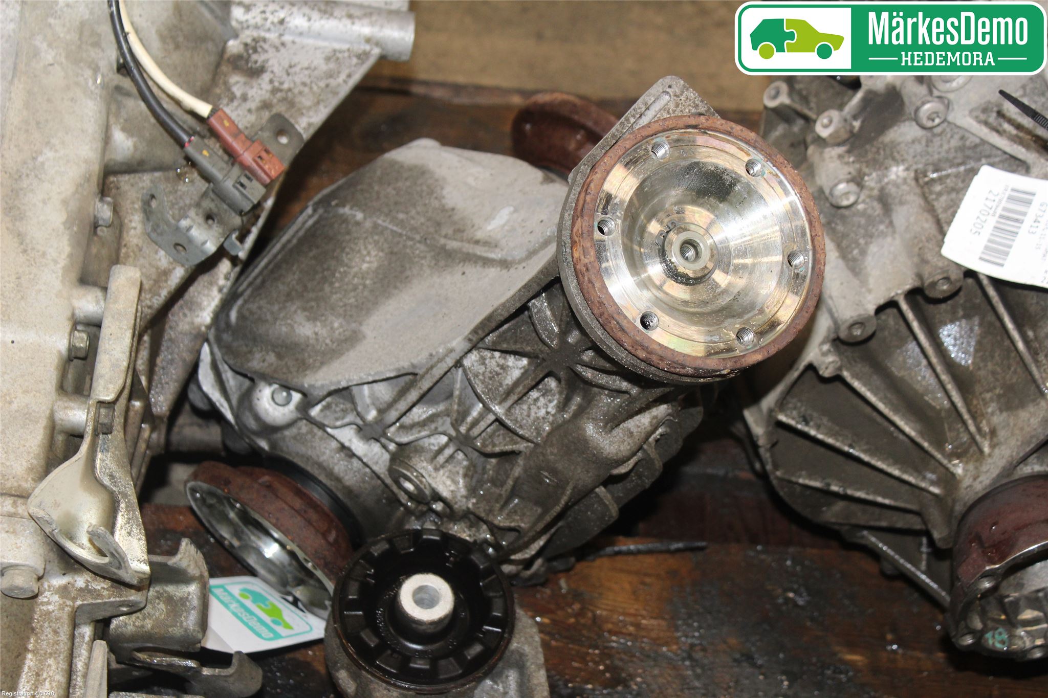 Audi A6/S6 4G 11-18 Bakaksel Kardang Bak -Diff