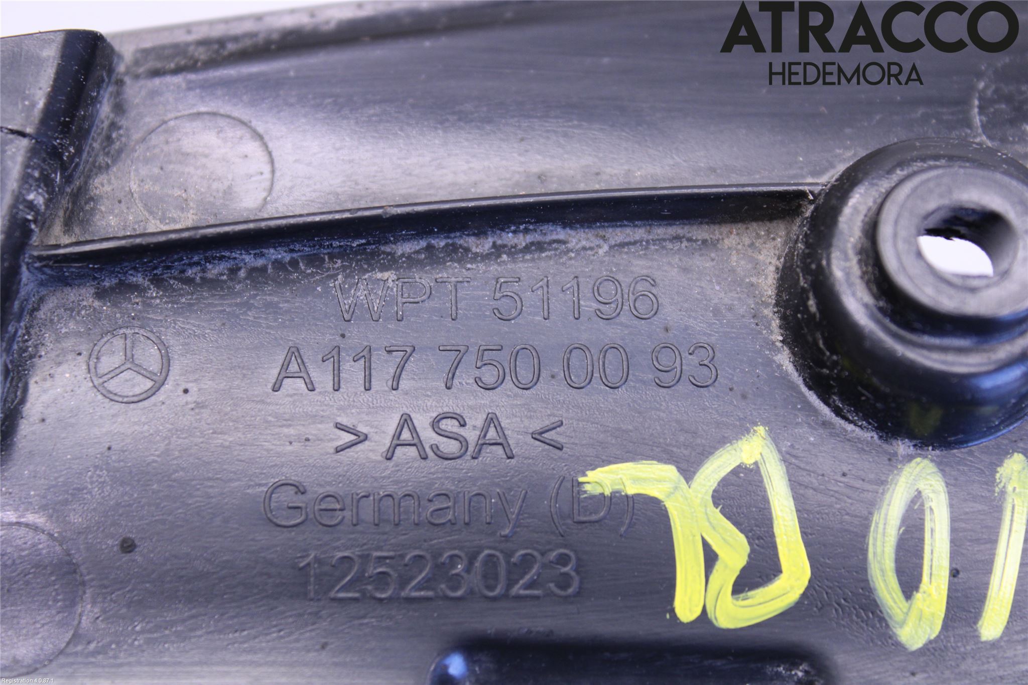 Mercedes-Benz MB CLA-KLASS (C117/X117) 13-19 List Bak-Bakluke