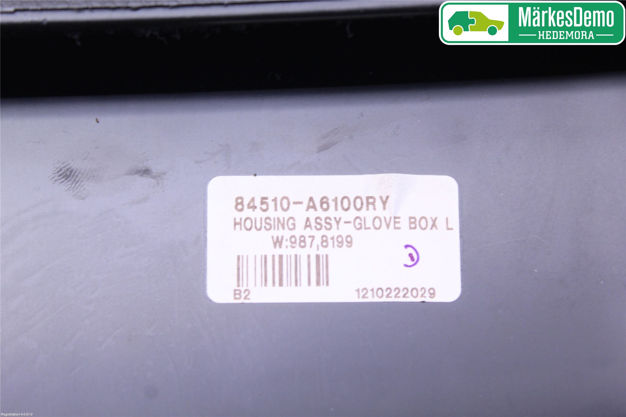 Hyundai i30 GD 13-17 Innr Hanskerom Lokk
