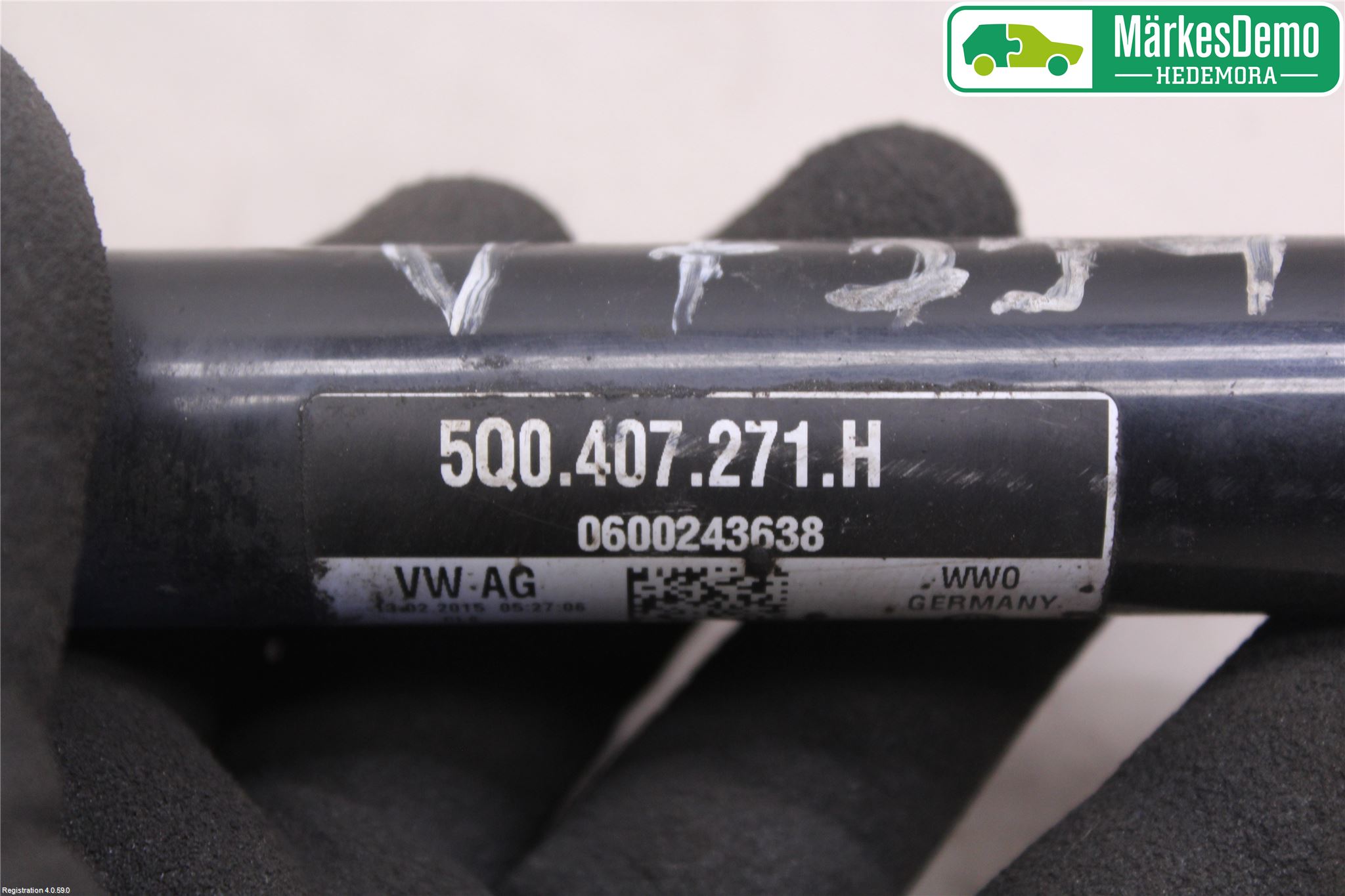 Audi A3/S3 8V 13-20 Drivaksel Foran Kompl Venstre