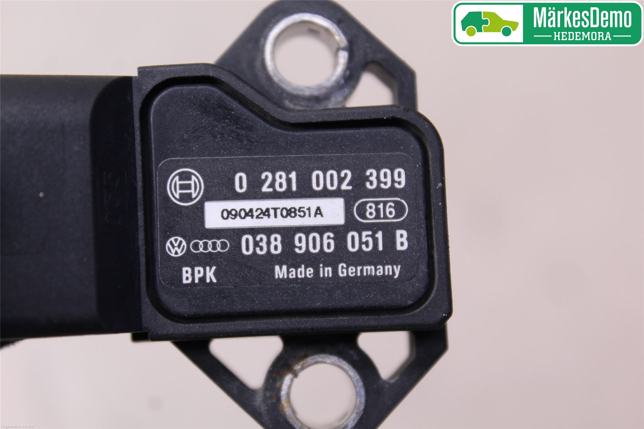 Volkswagen VW GOLF VI 09-13 Inns Map - Trykkføler