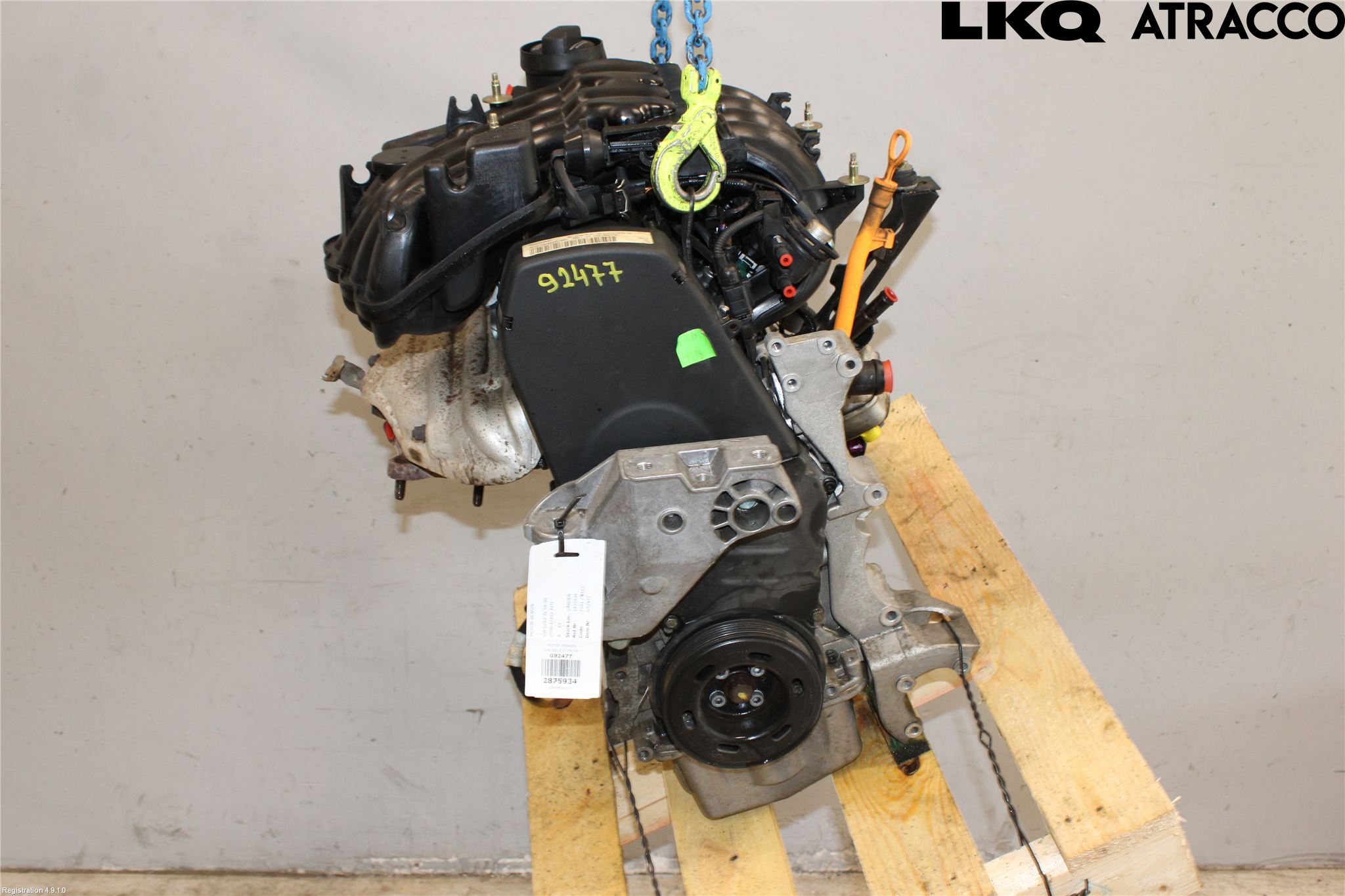 Volkswagen VW GOLF IV 98-06 Motor Bensin