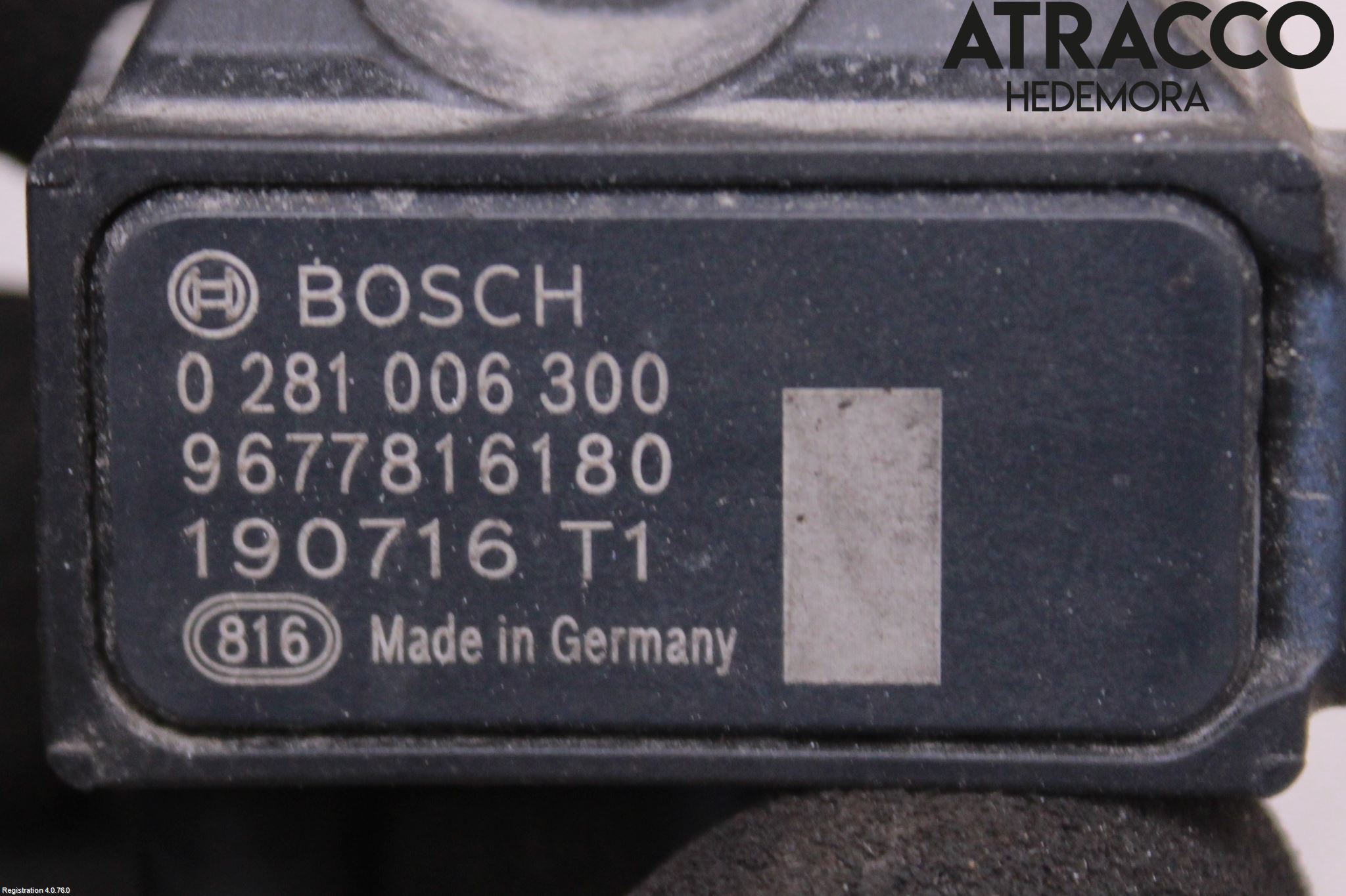 Citroen BERLINGO/E-BERLINGO 19- Sensor Temp-Trykk Avgass