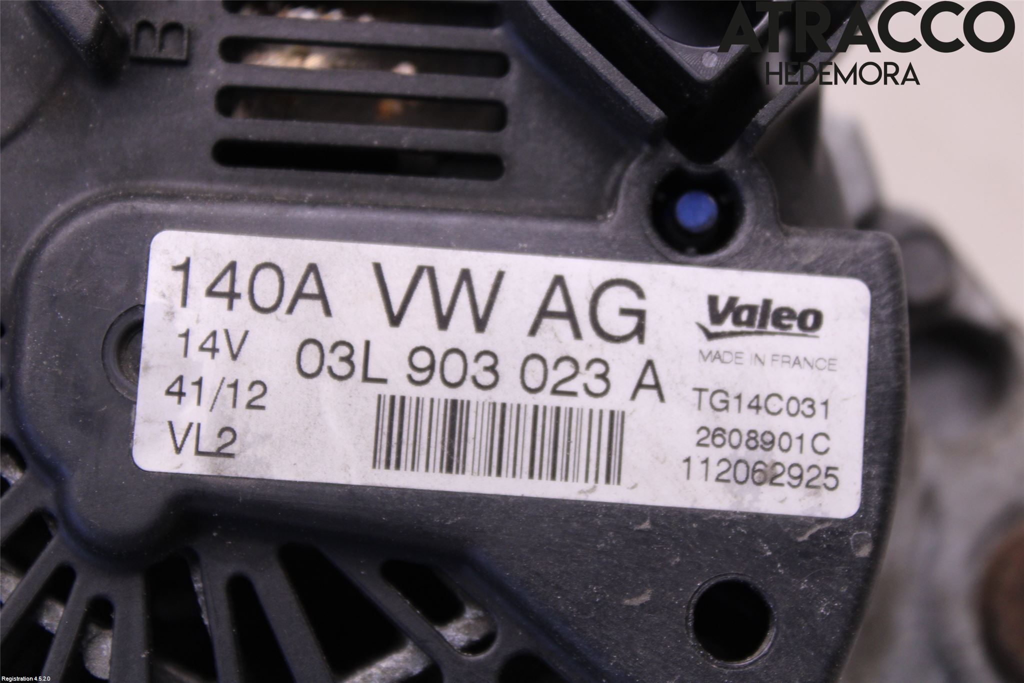 Audi A3/S3 05-13 Dynamo