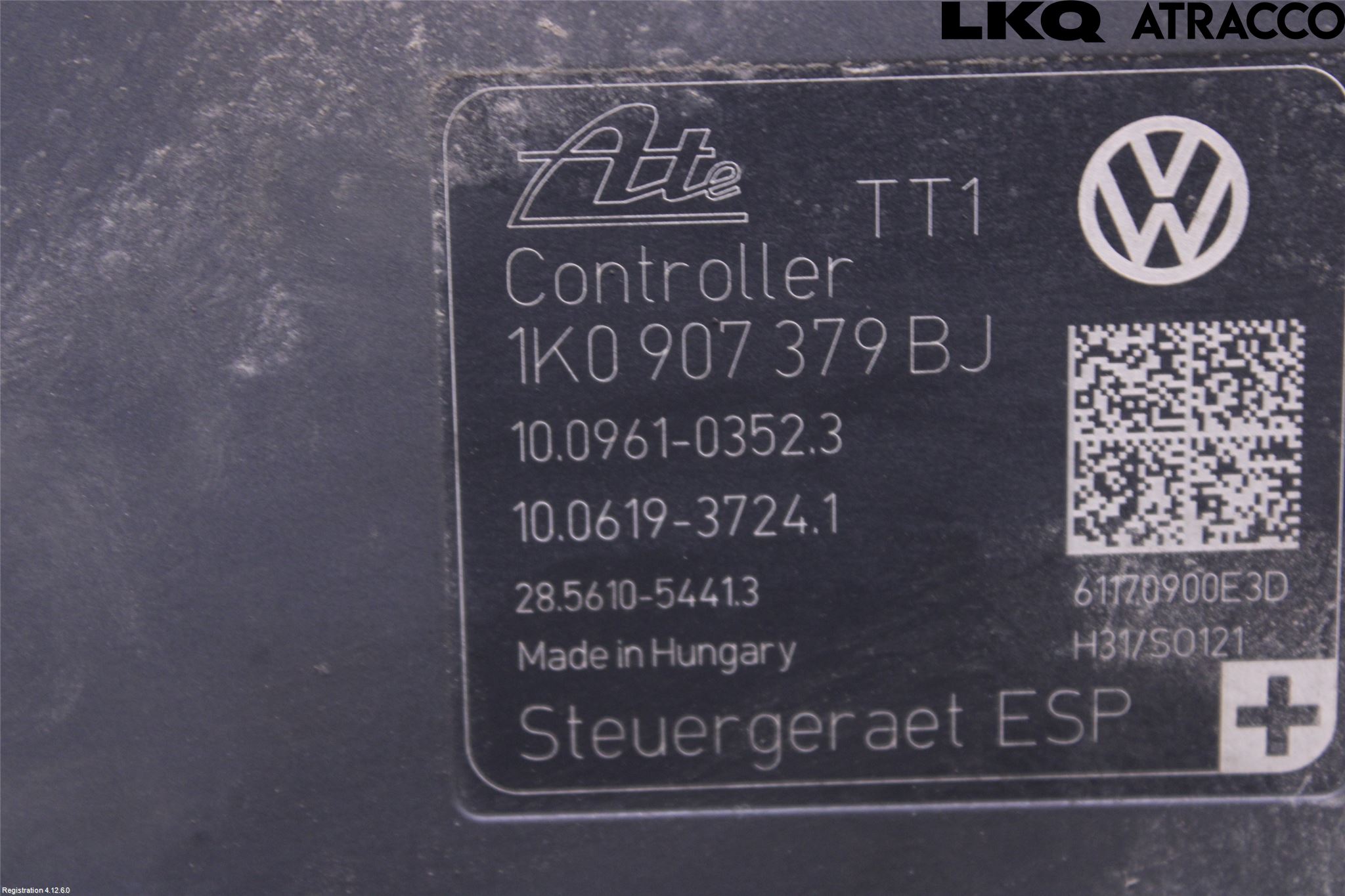 Volkswagen VW GOLF VI 09-13 Abs Hydraulikkaggregat