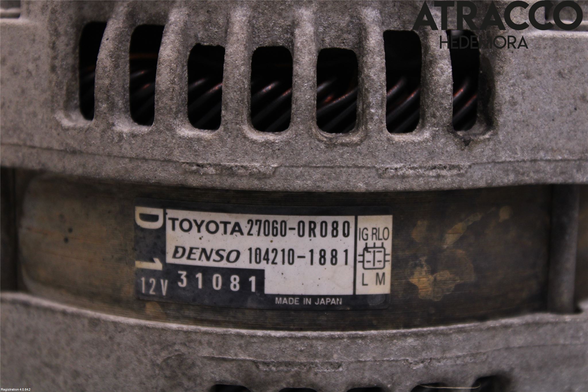 Toyota AVENSIS 09-15 Dynamo