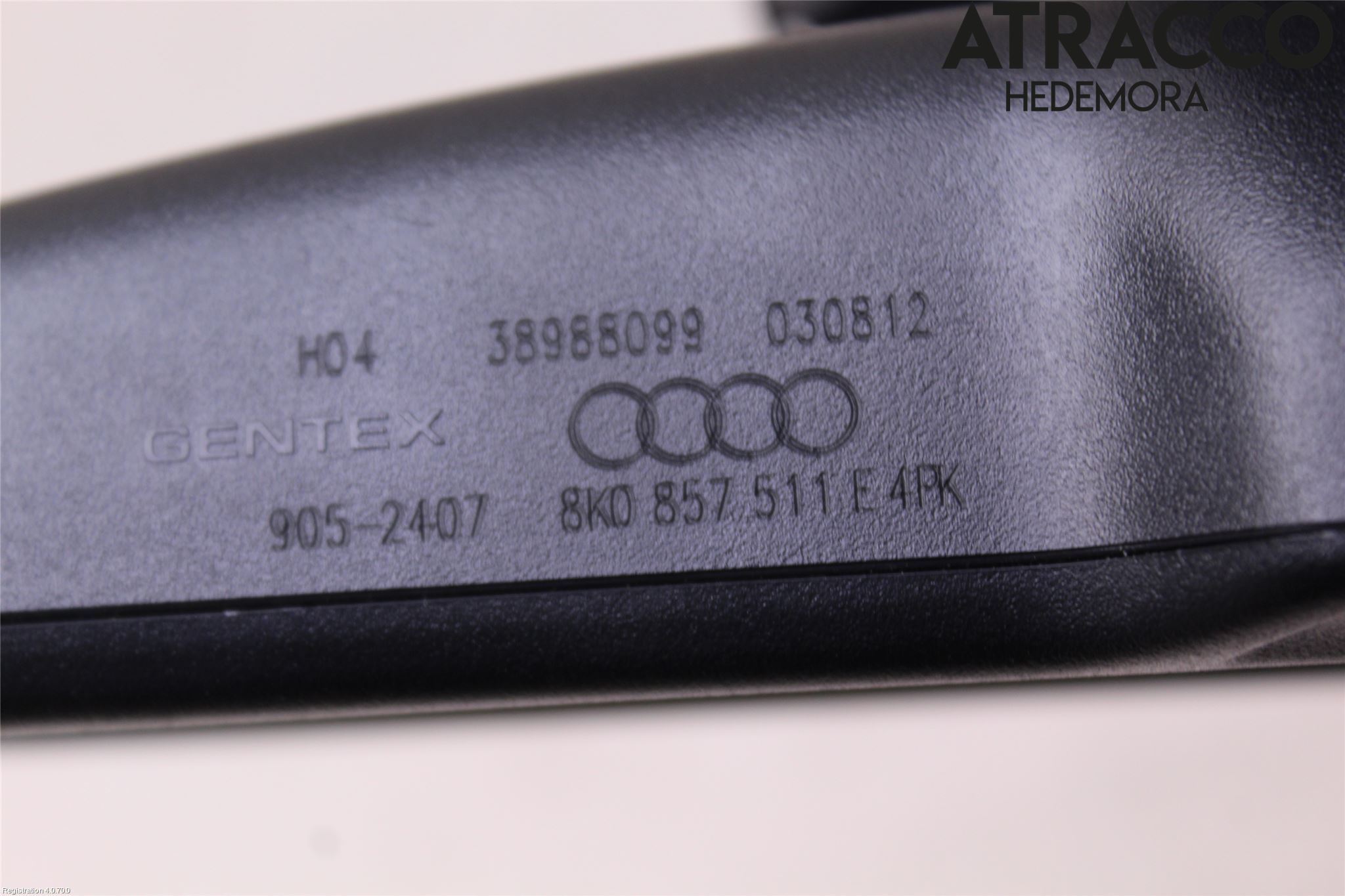 Audi A7/S7 4G 11-17 Speil Innvendig El