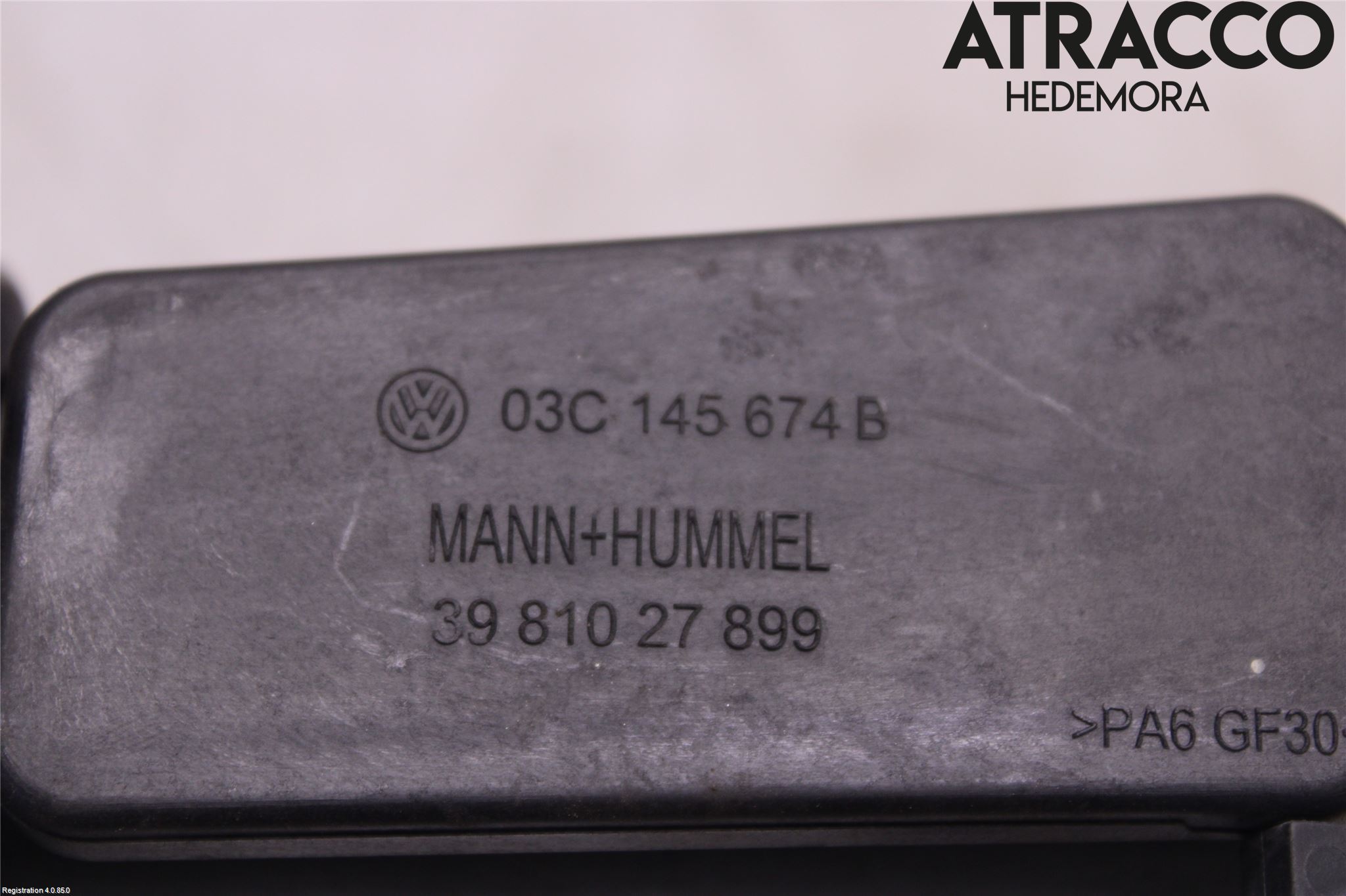 Volkswagen VW SCIROCCO 09-17 Intercooler Rør-Slange