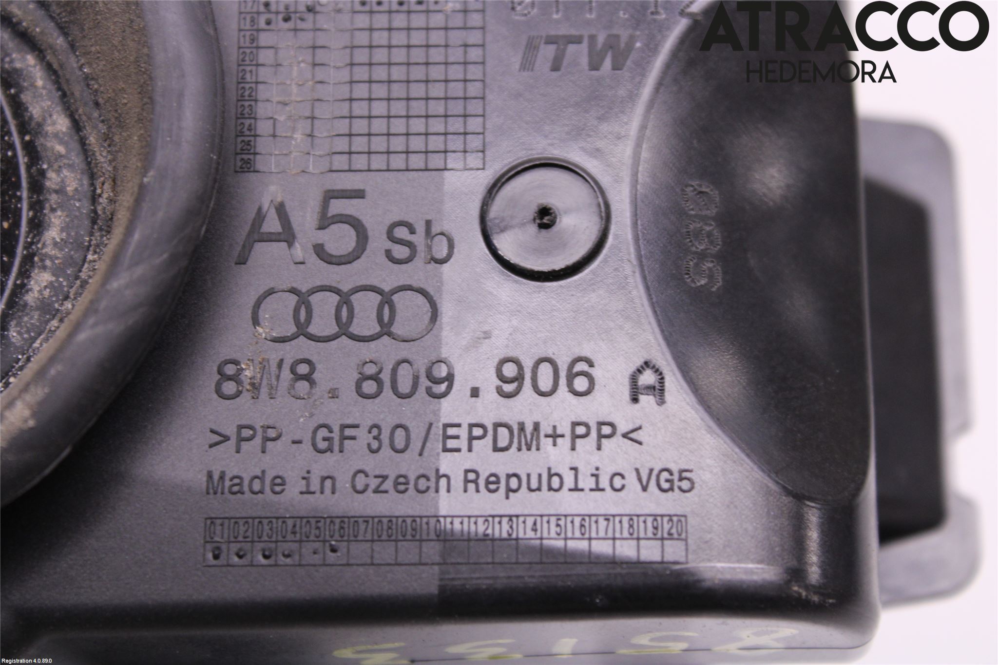 Audi A5 17- Drivstoff Tankluke