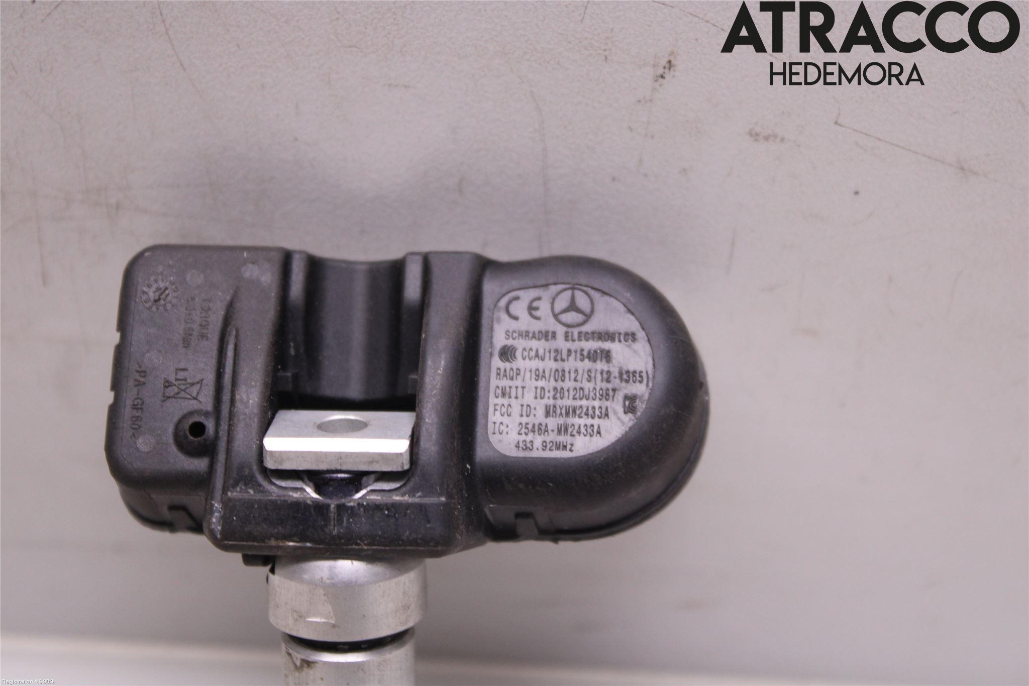 Mercedes-Benz MB B-KLASS (W246/W242) 12-19 Giver Dekktrykk