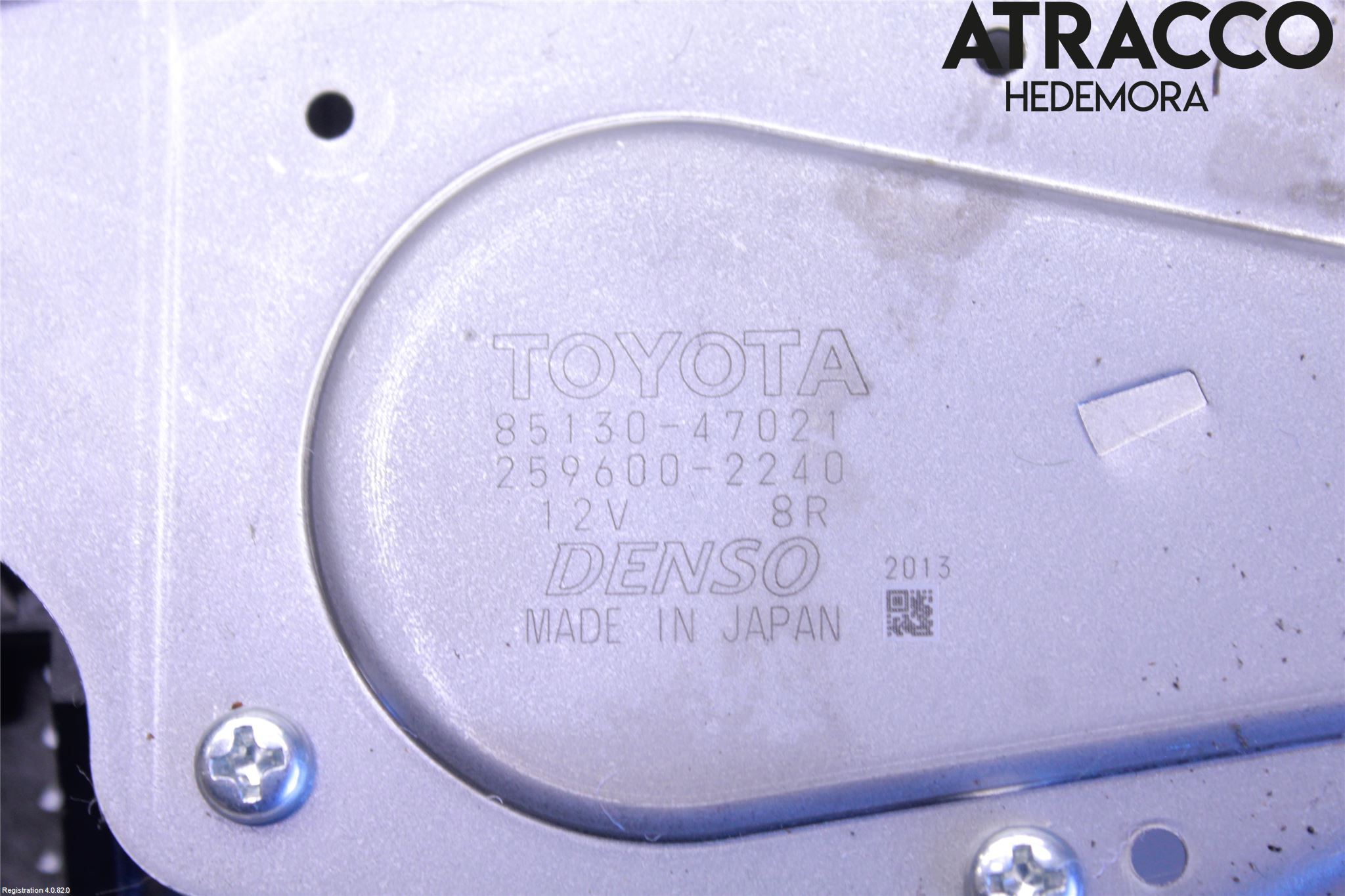 Toyota PRIUS ZVW30 09-20 Viskermotor Bakluke
