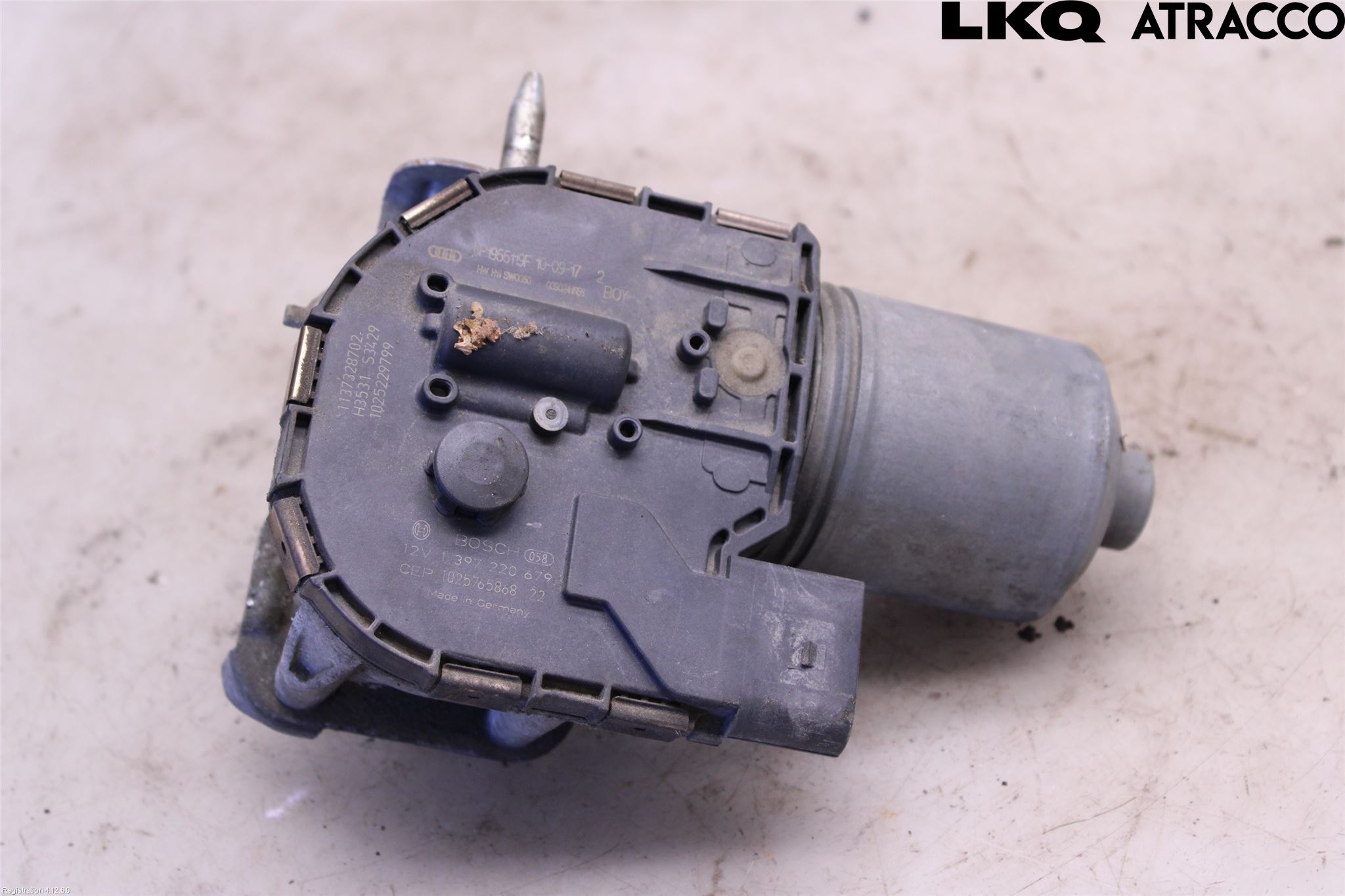 Audi A3/S3 05-13 Viskermotor Frontrute