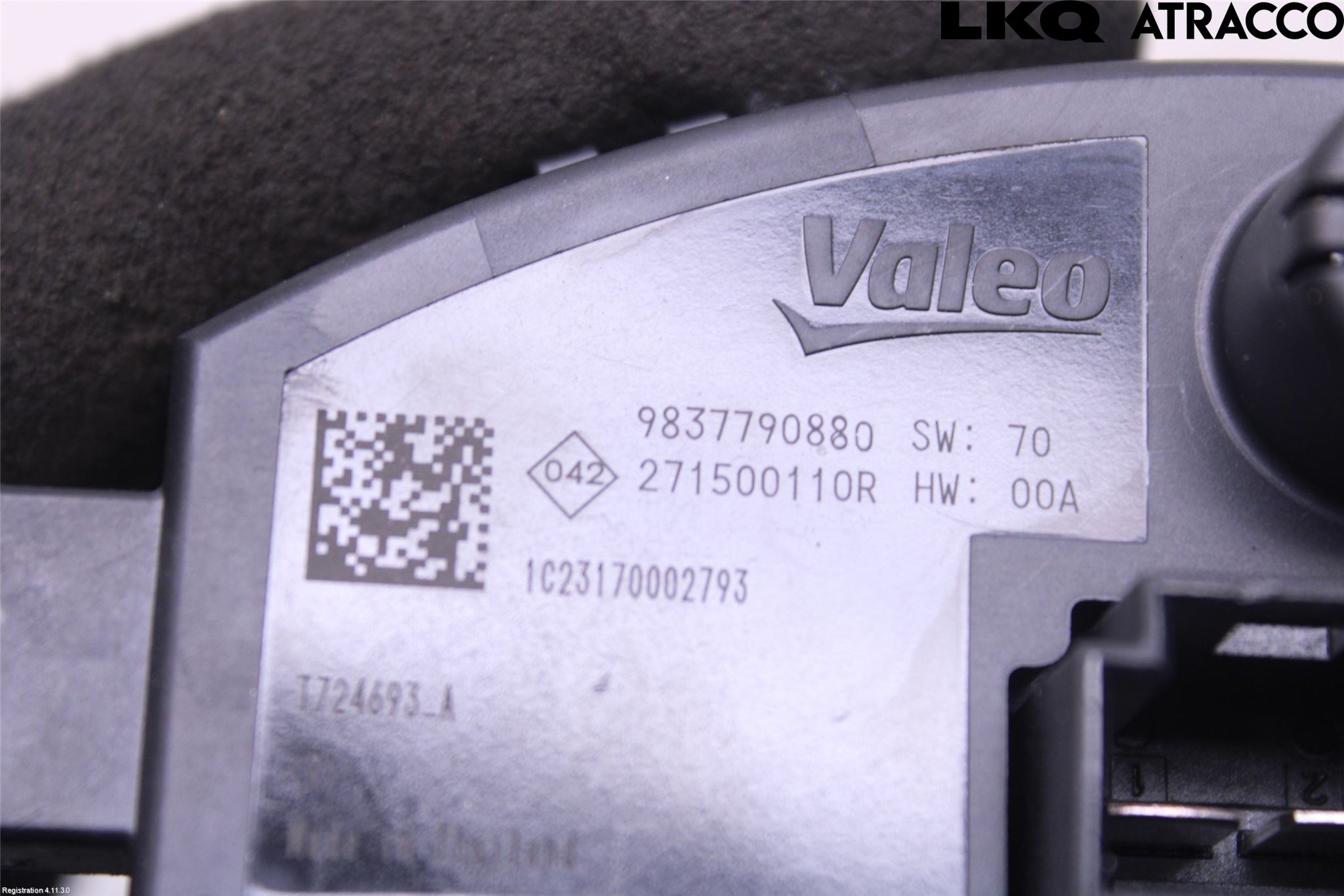 Peugeot 408 22- Varmeapparat Viftemotstand
