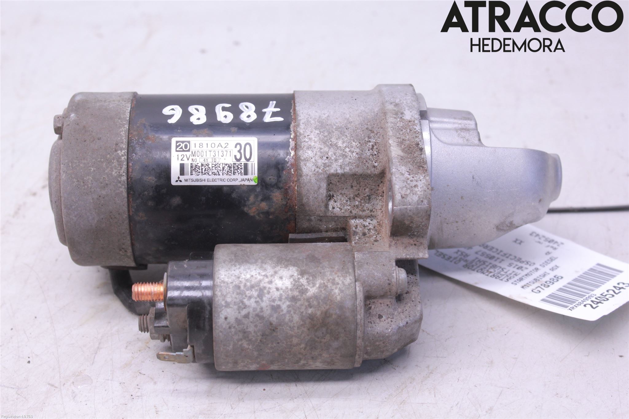 Mitsubishi ASX 10-22 Startmotor Diesel