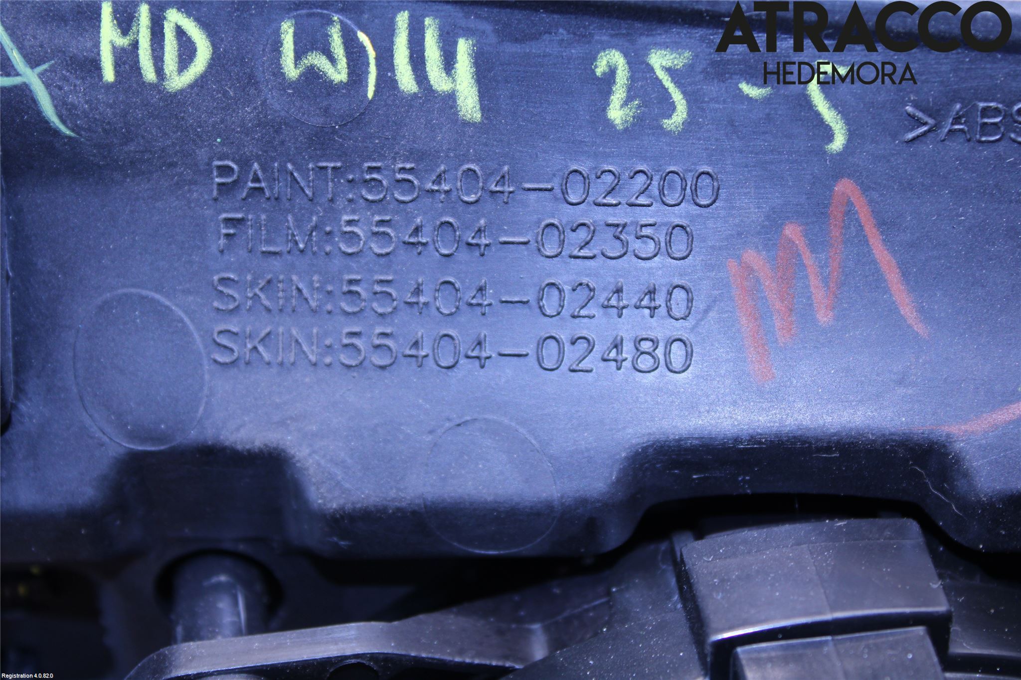 Toyota AURIS 13-19 Dashbord Kanal - Dyse