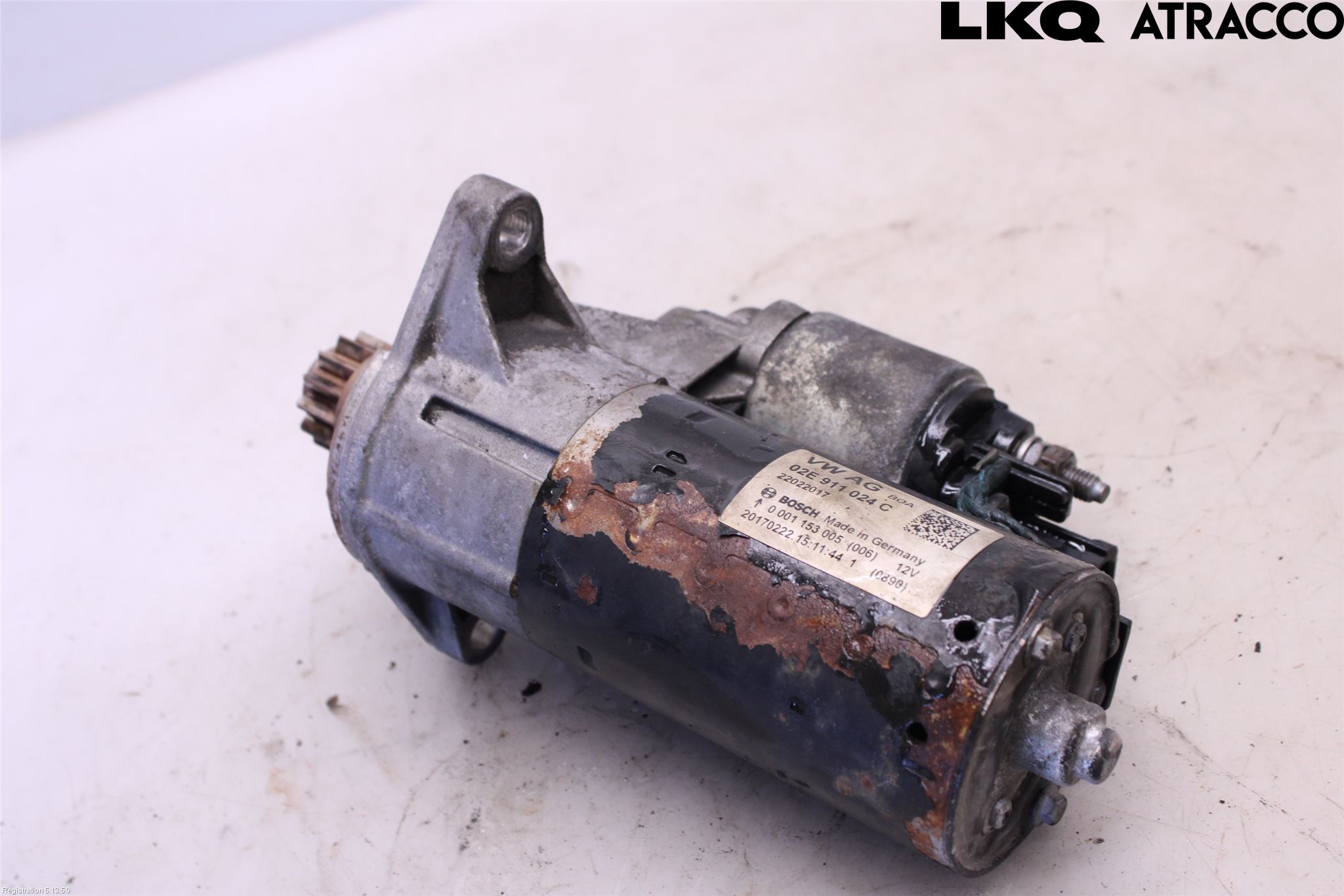 Volkswagen VW TRANSP/CARAVELLE (T6) 16-22 Startmotor Diesel