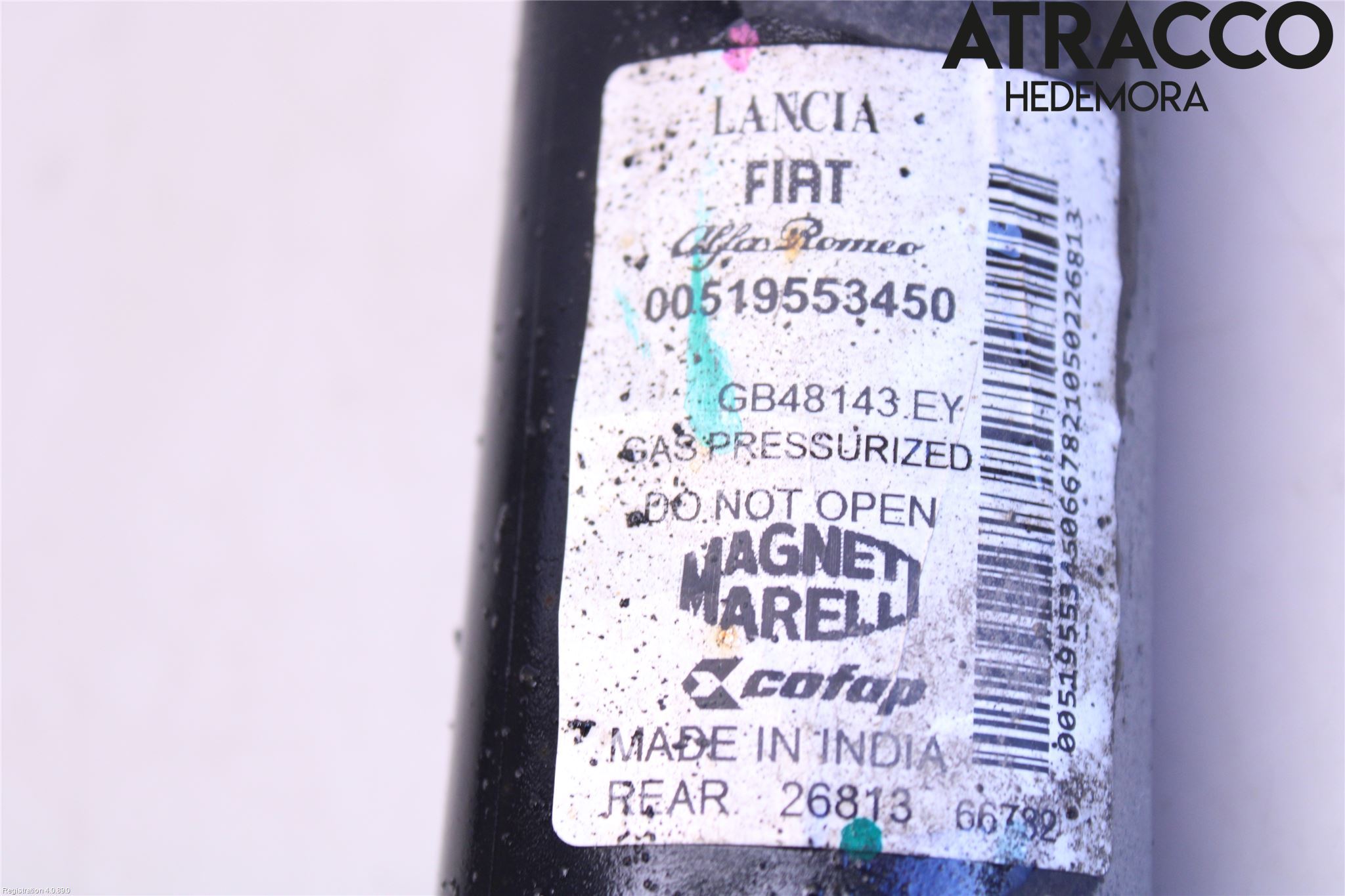 Fiat PANDA 12- Støtdemper Bak