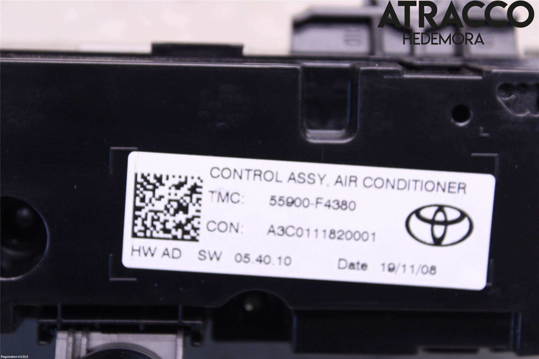 Toyota C-HR 16-23 Varme Ac Betjening-Display